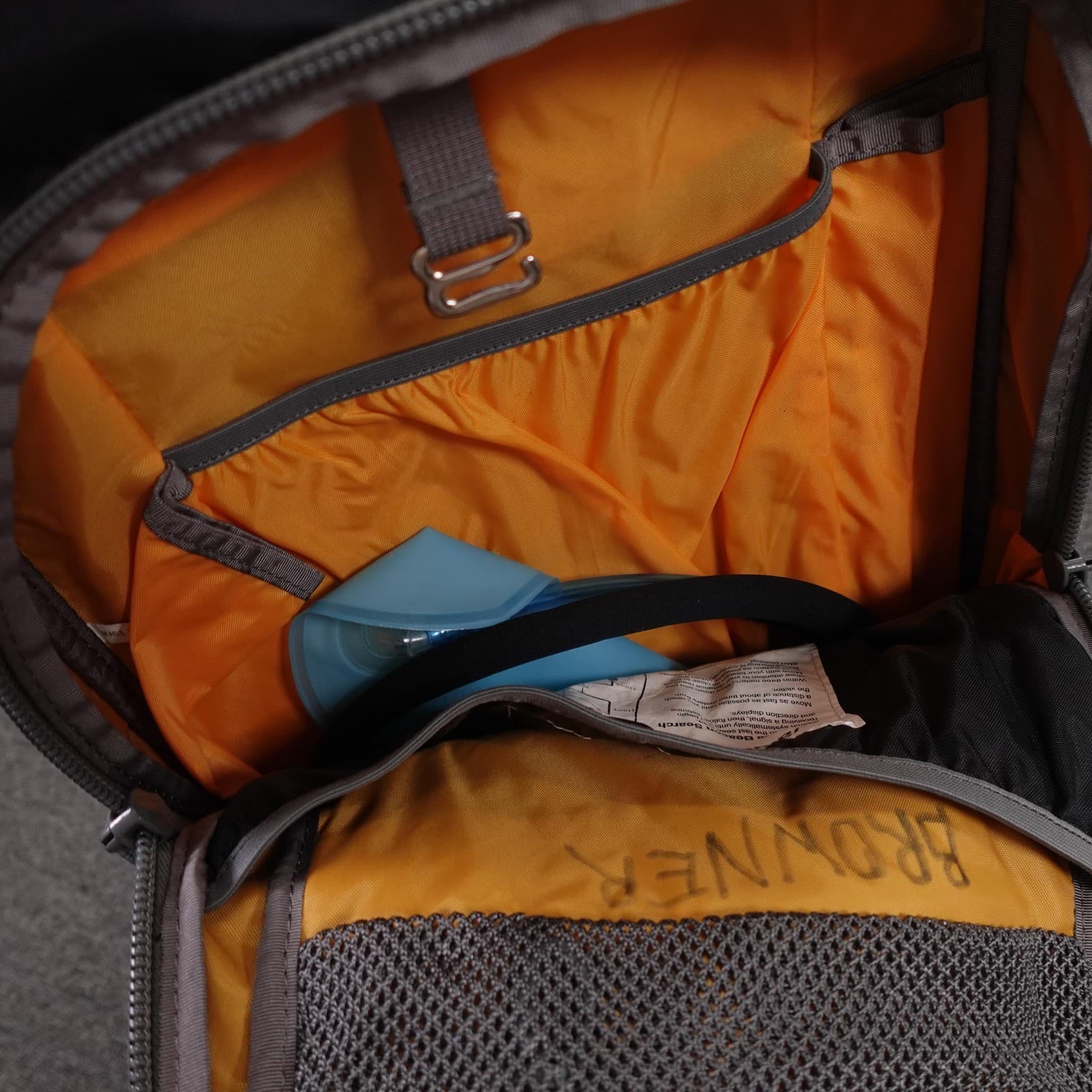 Backcountry Access Stash 20 Backpack Gray Black One Size Ski Snowboard Touring - Thumbnail 7