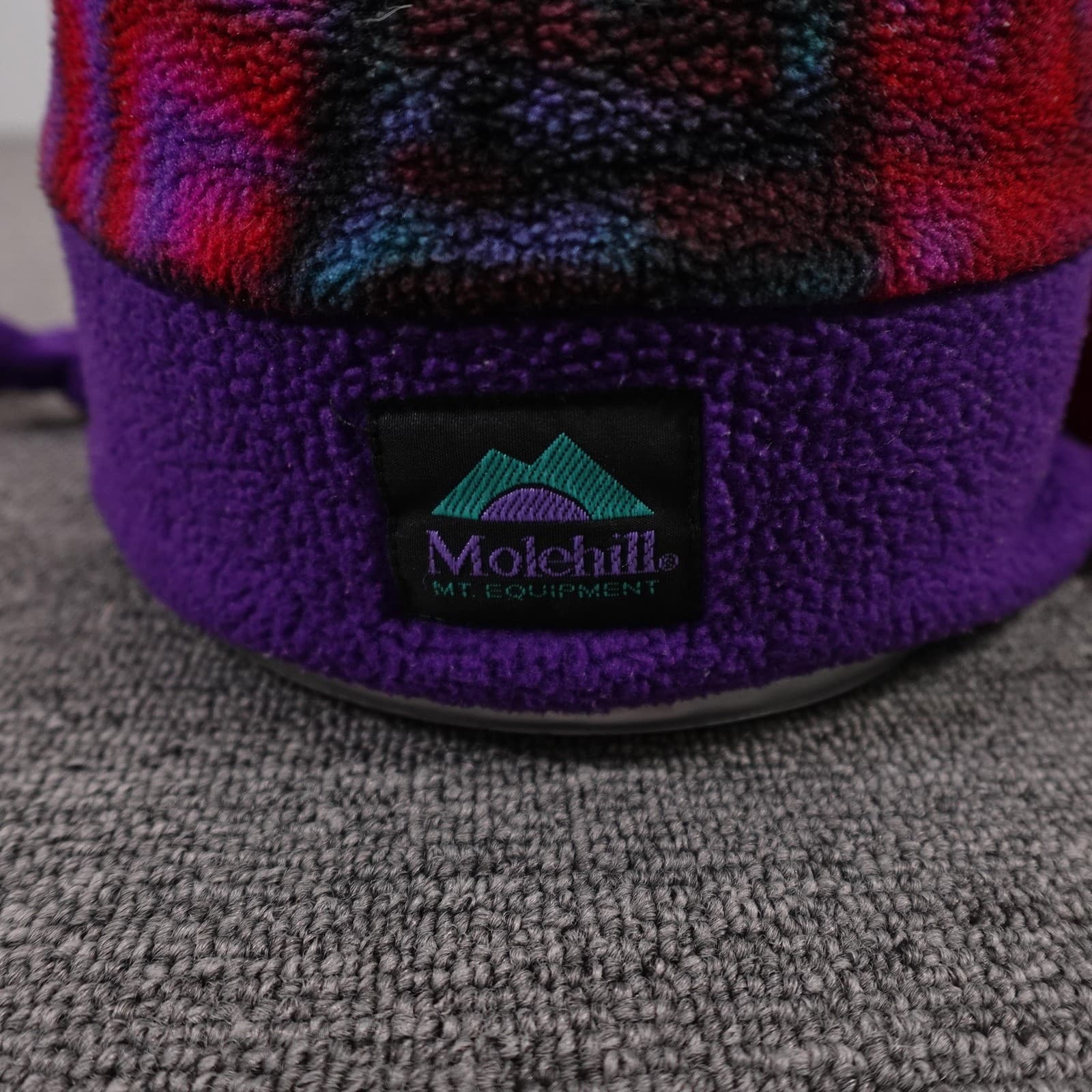 Molehill Hat Beanie Fitted Girls One Size Multicolor Fleece Ear Flap Winter - Thumbnail 2