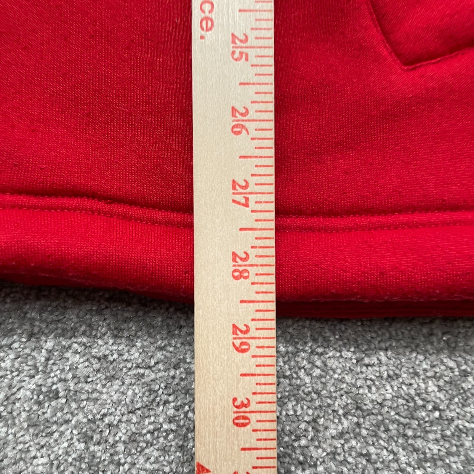 VINTAGE Southpole Vest Adult Large Red Sweater Full Zip Hip Hop Y2k Streetwear * - Thumbnail 9