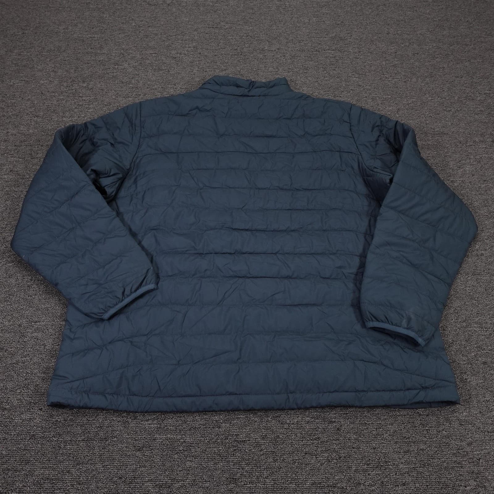 Columbia Jacket Mens XL Blue Thermal Coil Insulated Zip Hiking Puffer Winter - Thumbnail 7