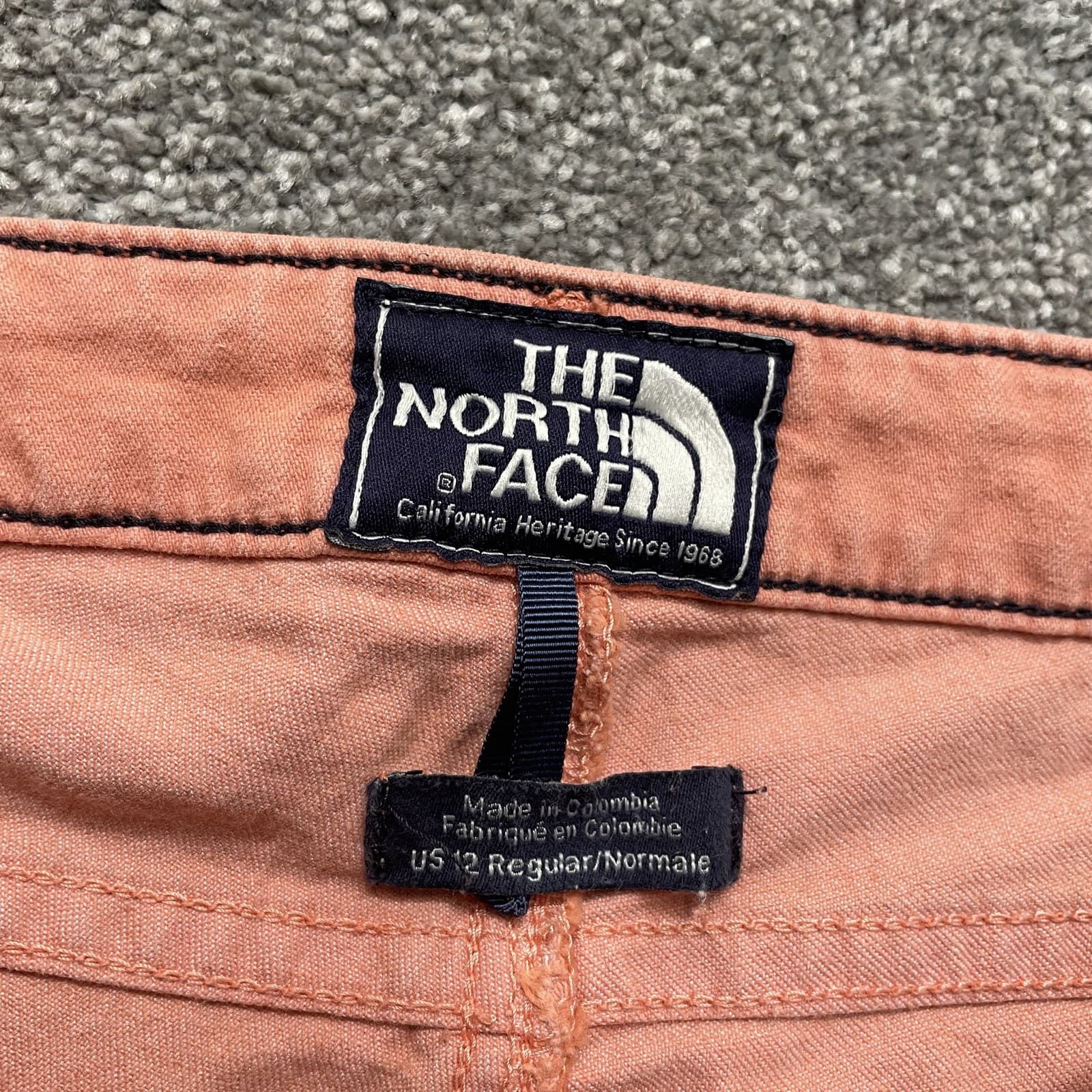 North Face Pants Womens 12 Pink Straight Leg Casual Stretch Outdoor Travel - Thumbnail 3