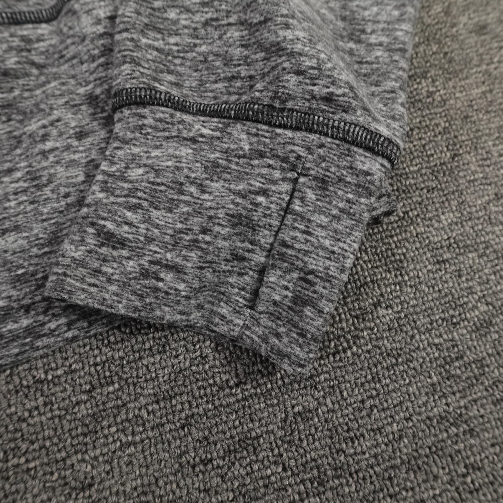 Lululemon Pullover Womens 6 Gray Ready To Rulu Fleece Cowl Neck Active Running - Thumbnail 11