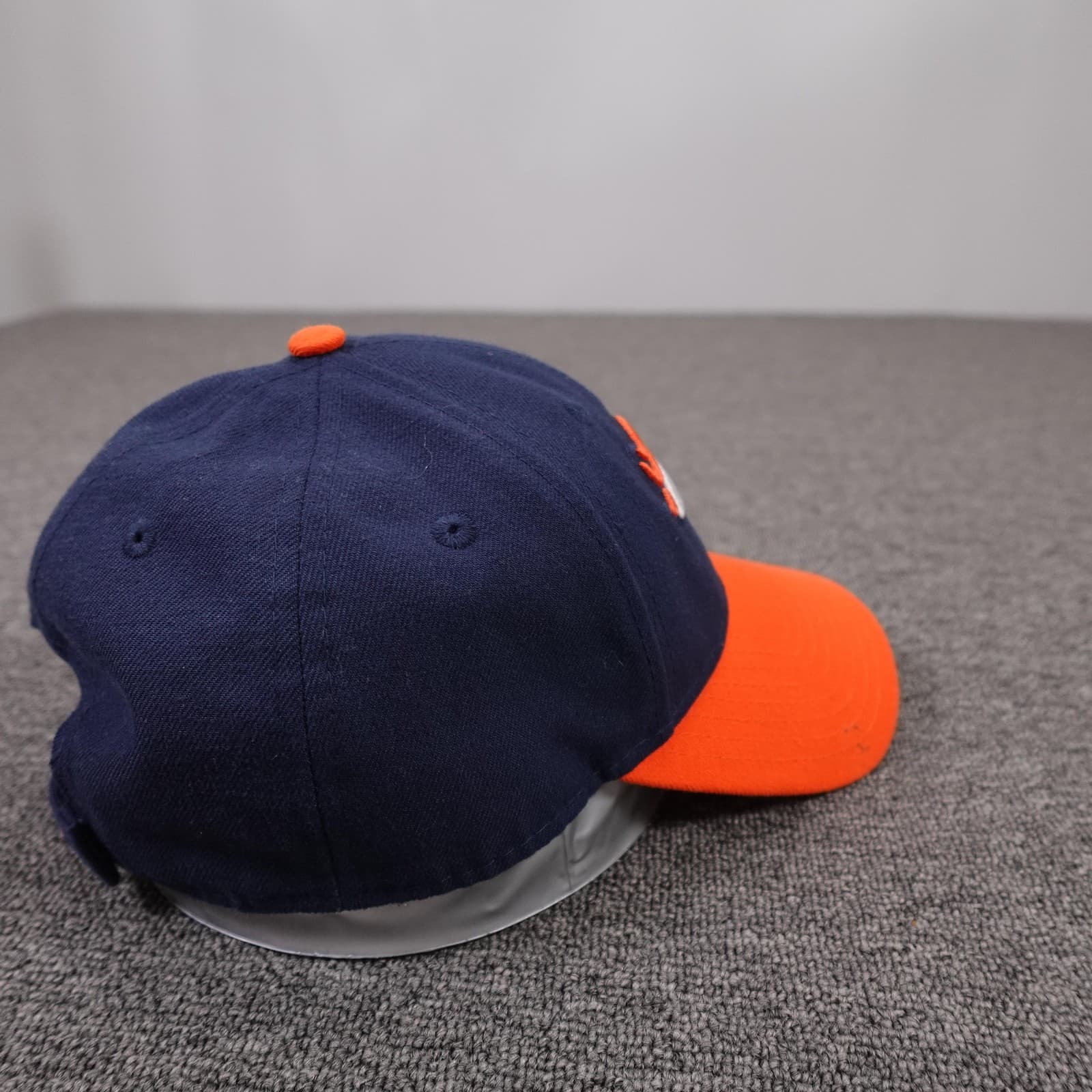 Denver Broncos Hat Cap Strap Back Mens One Size Blue Orange NFL Football New Era - Thumbnail 6