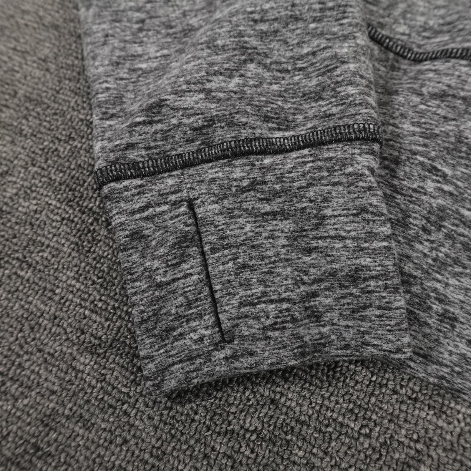 Lululemon Pullover Womens 6 Gray Ready To Rulu Fleece Cowl Neck Active Running - Thumbnail 12