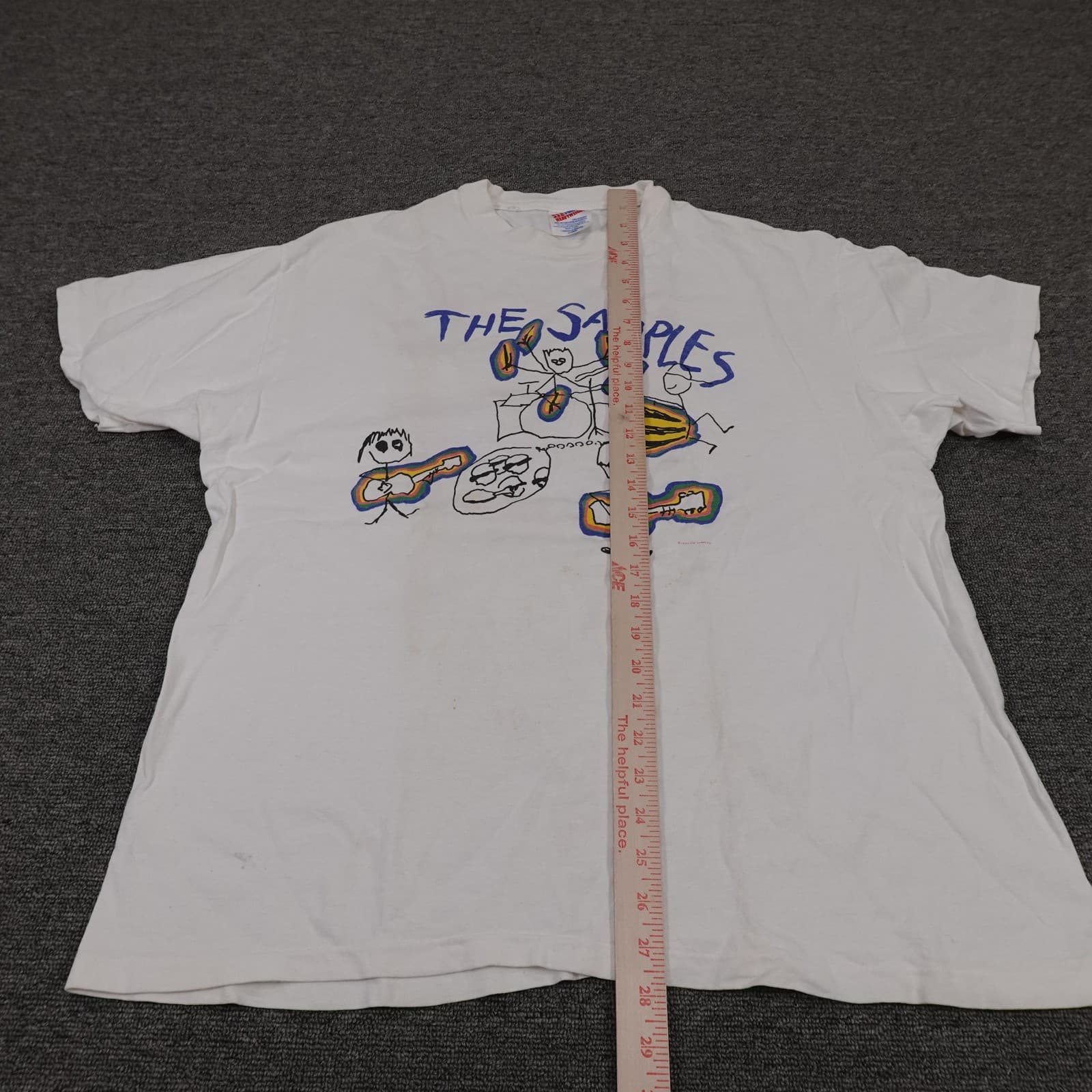 Vintage The Samples Shirt Mens Single Stitch Rock Jam Band Festival 90s - Thumbnail 10