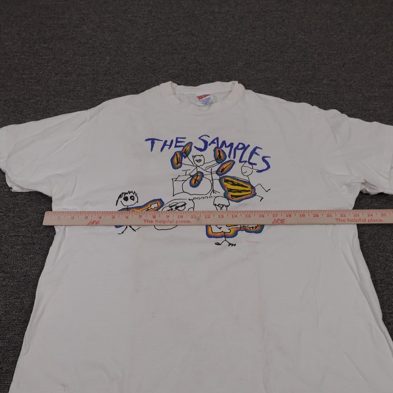 Vintage The Samples Shirt Mens Single Stitch Rock Jam Band Festival 90s - Thumbnail 9
