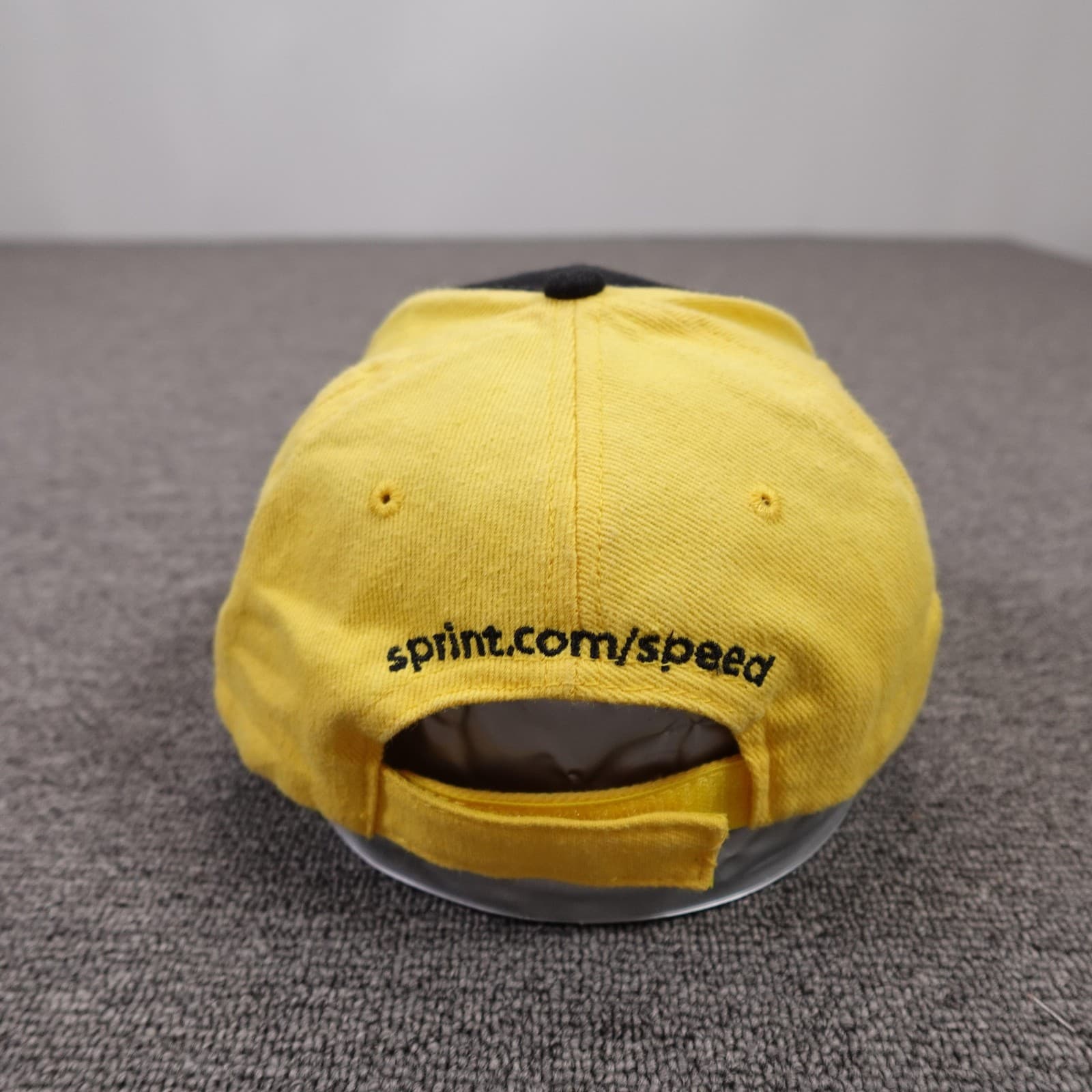 NASCAR Sprint Cup Series Hat Cap Strap Back Mens One Size Black Racing Octagon - Thumbnail 4