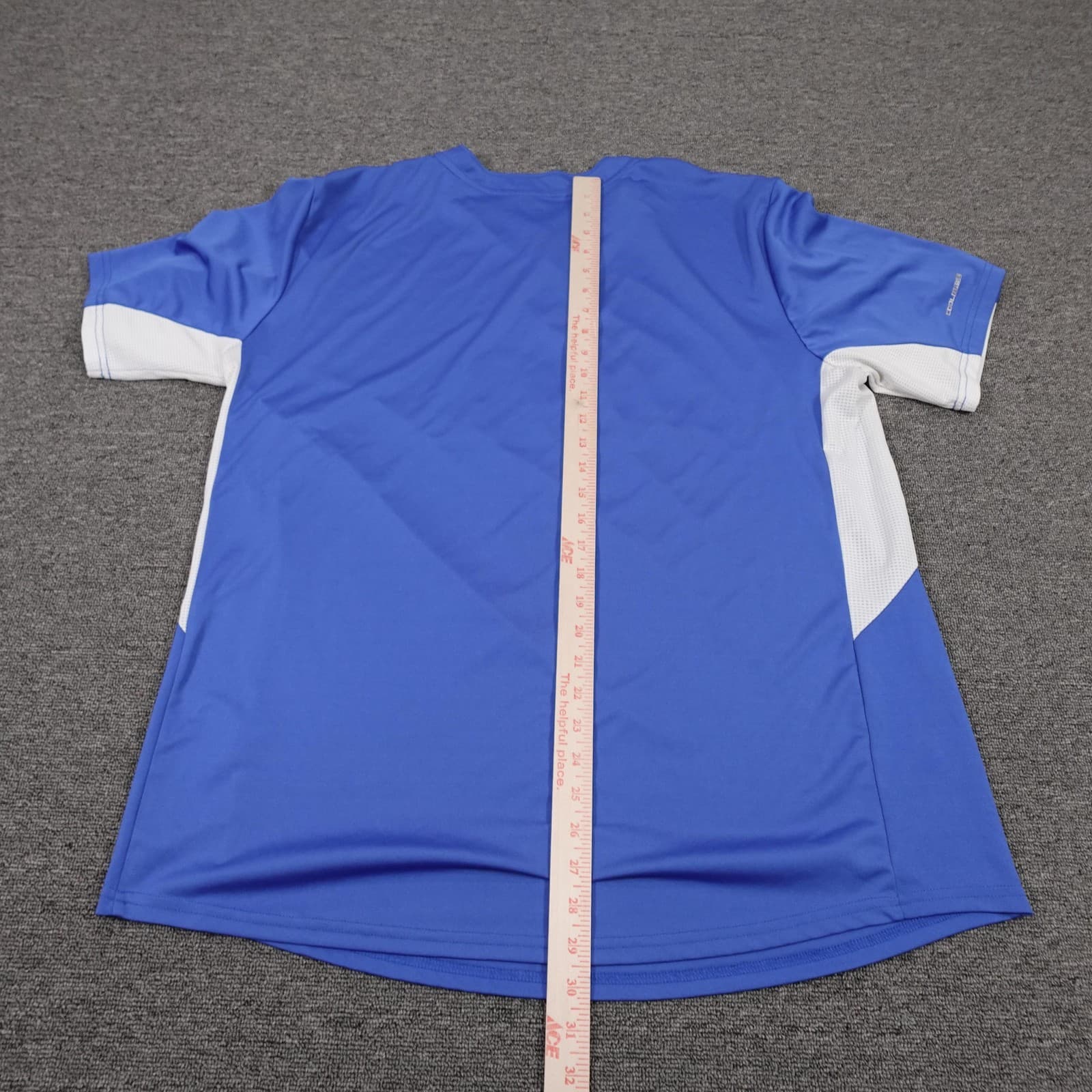 Los Angeles Dodgers Jersey Mens XL Blue MLB Baseball Majestic Cool Base Henley - Thumbnail 7