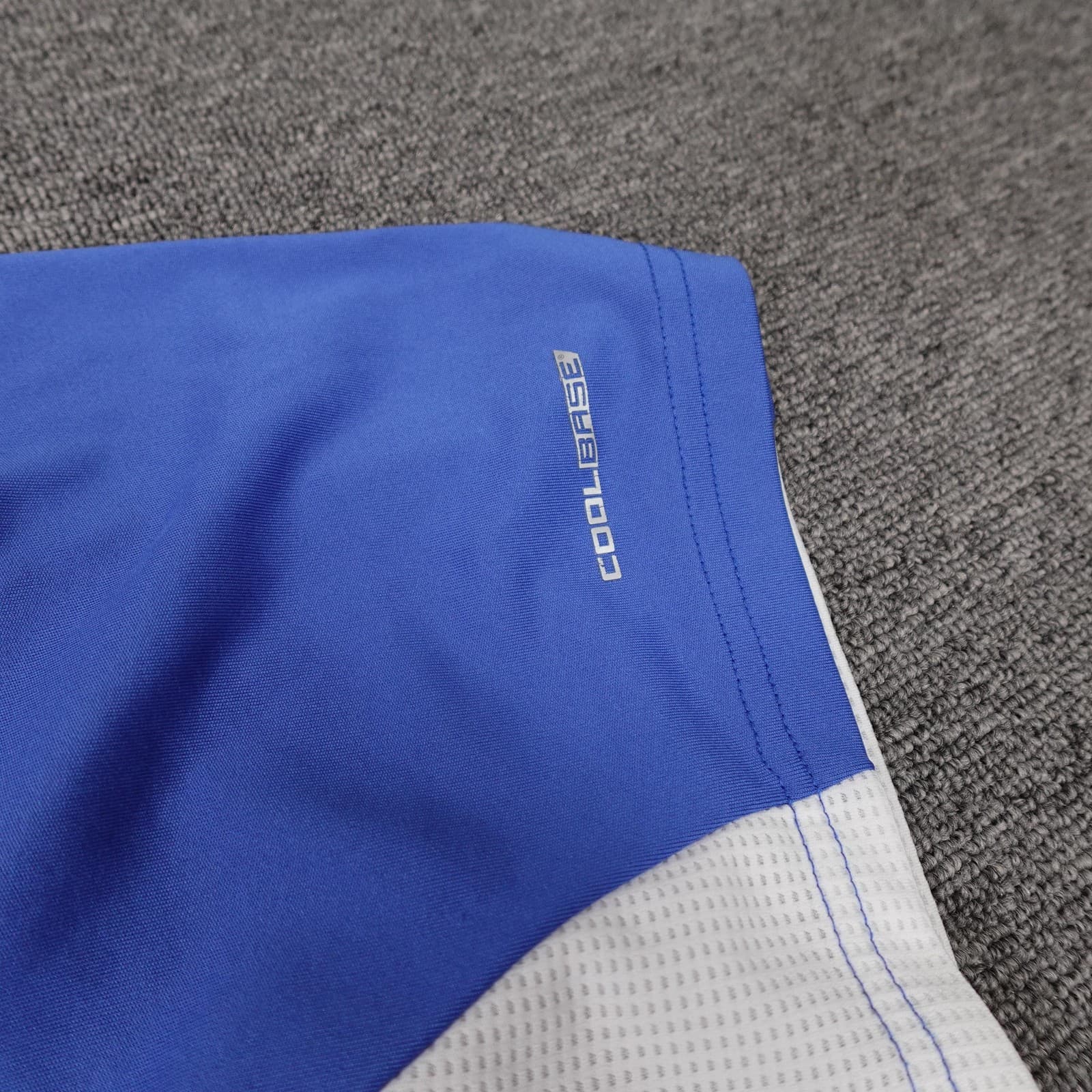 Los Angeles Dodgers Jersey Mens XL Blue MLB Baseball Majestic Cool Base Henley - Thumbnail 5