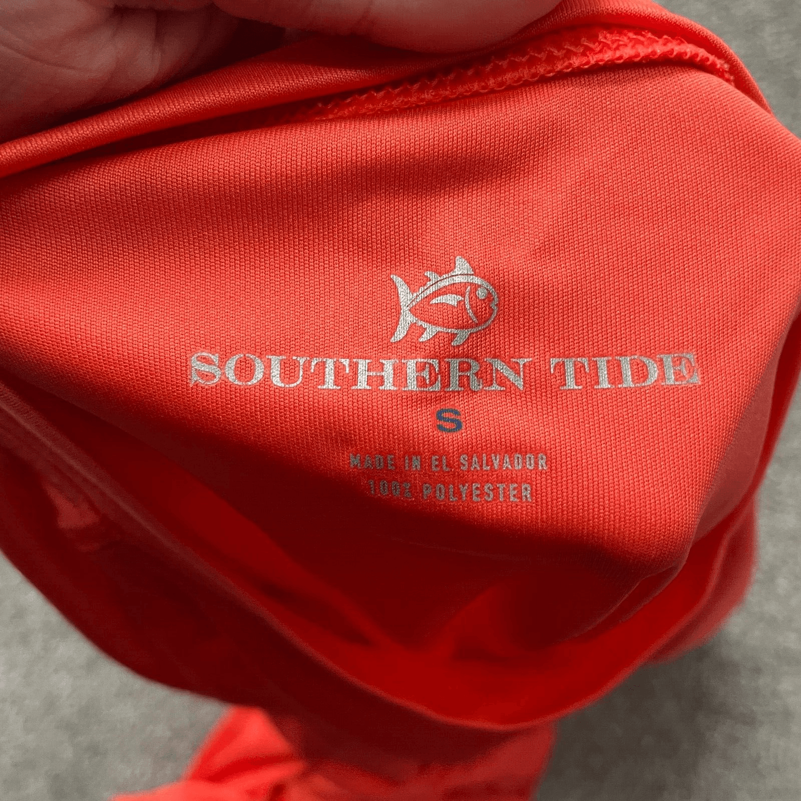 Southern Tide Shirt Adult Small Peach Orange Lightweight Short Sleeve Ladies - Thumbnail 7