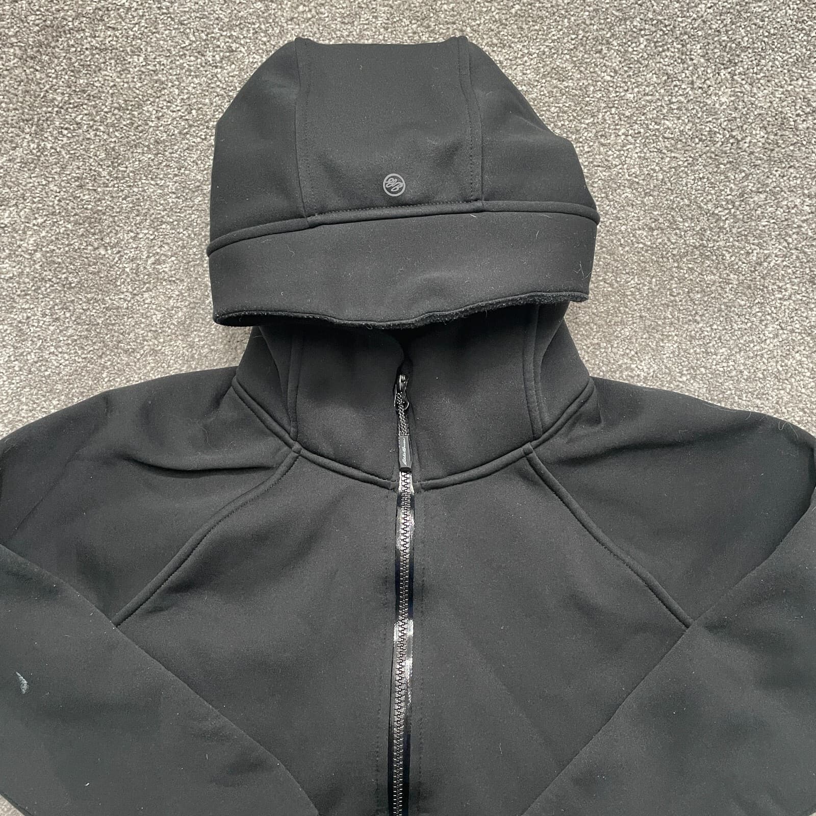 Eddie Bauer Sweater Adult Small Petite PS Black Full Zip First Ascent READ - Thumbnail 2