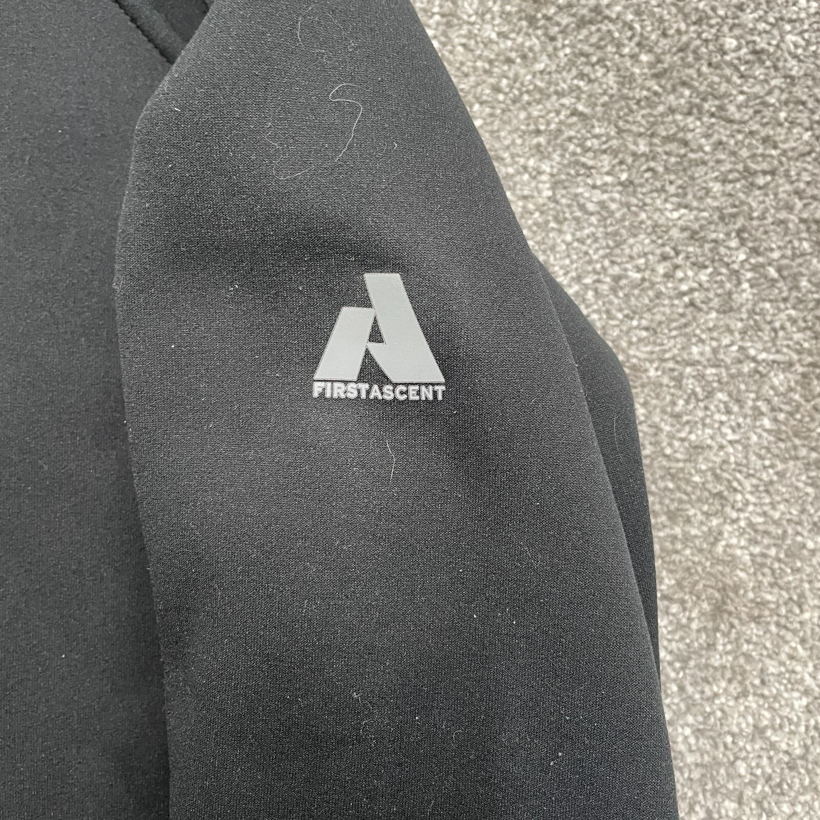 Eddie Bauer Sweater Adult Small Petite PS Black Full Zip First Ascent READ - Thumbnail 3
