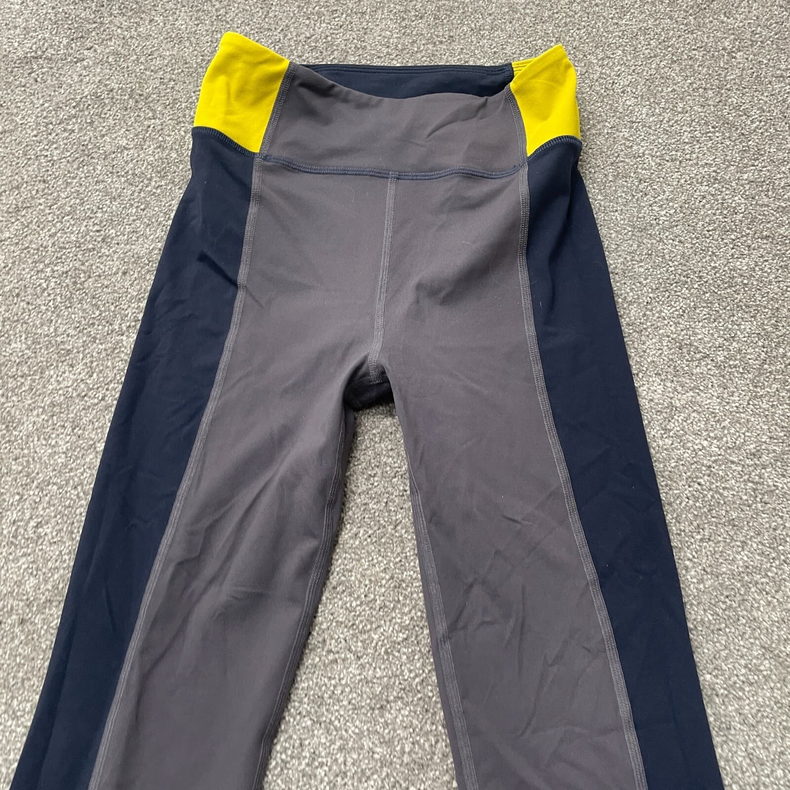 Boden Leggings Adult 4 Blue Gray Active Running Yoga Tight High Rise Ladies - Thumbnail 2