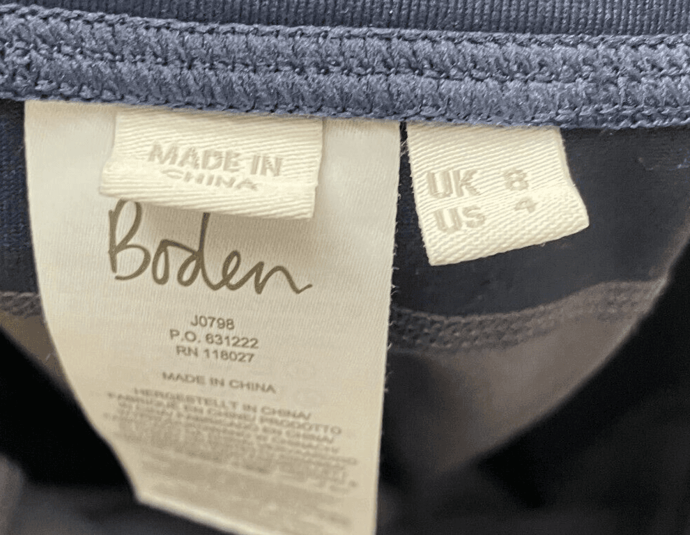 Boden Leggings Adult 4 Blue Gray Active Running Yoga Tight High Rise Ladies - Thumbnail 5