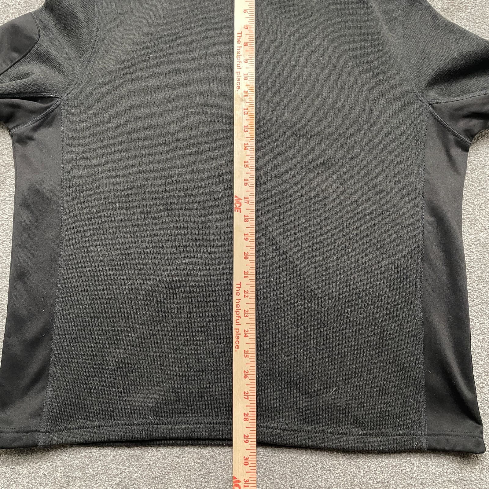 NRA National Rifle Association Sweater XL Extra Large Black 1/4 Zip Pullover - Thumbnail 5