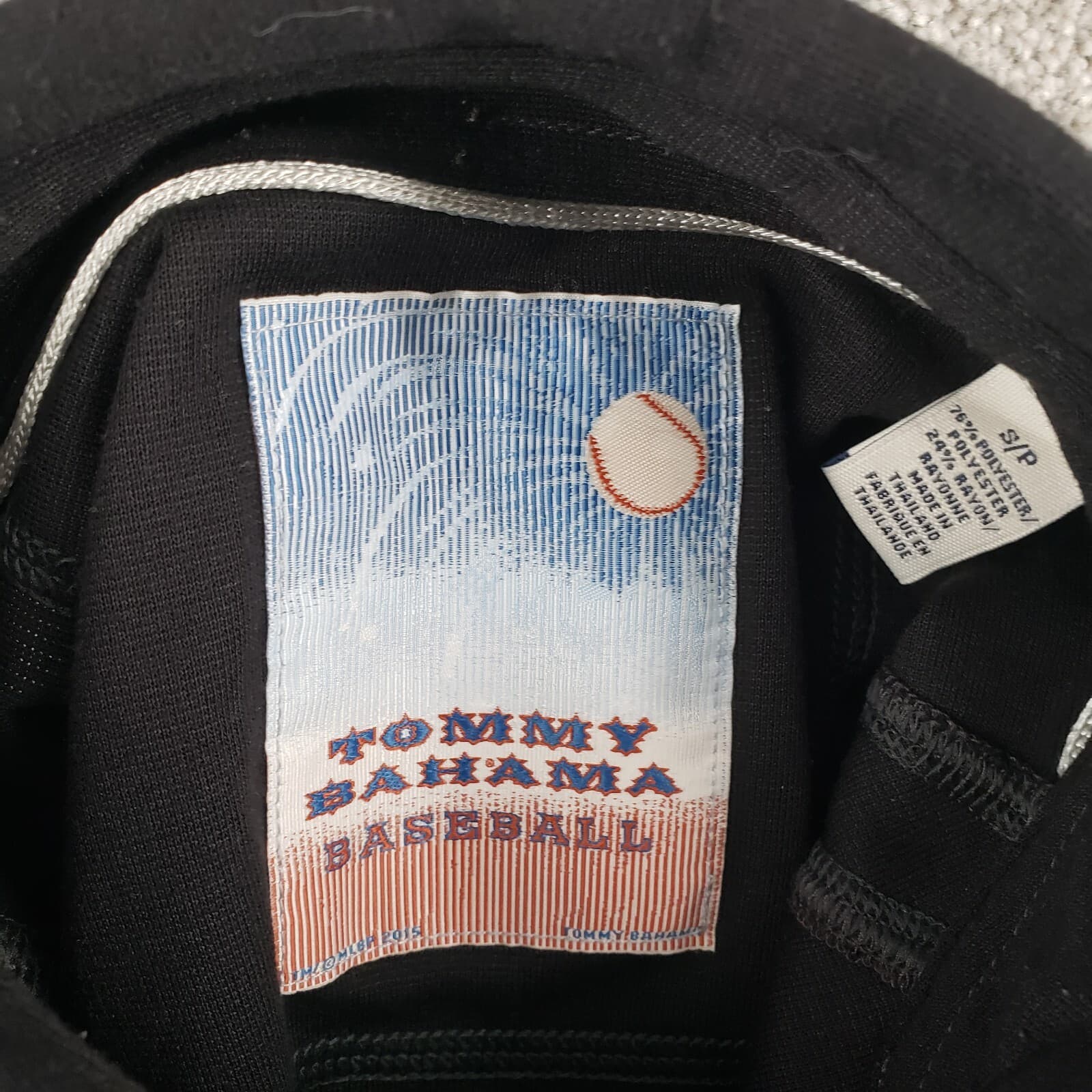 Tommy Bahama Baseball Polo Mens S Black Colorado Rockies MLB Short Sleeve Shirt - Thumbnail 15