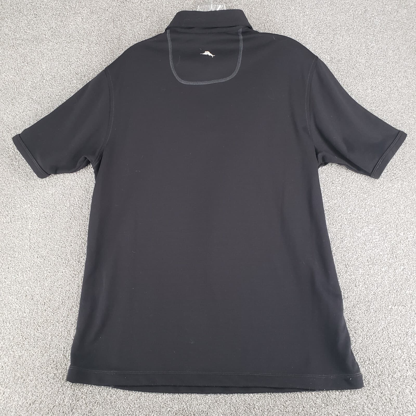 Tommy Bahama Baseball Polo Mens S Black Colorado Rockies MLB Short Sleeve Shirt - Thumbnail 5