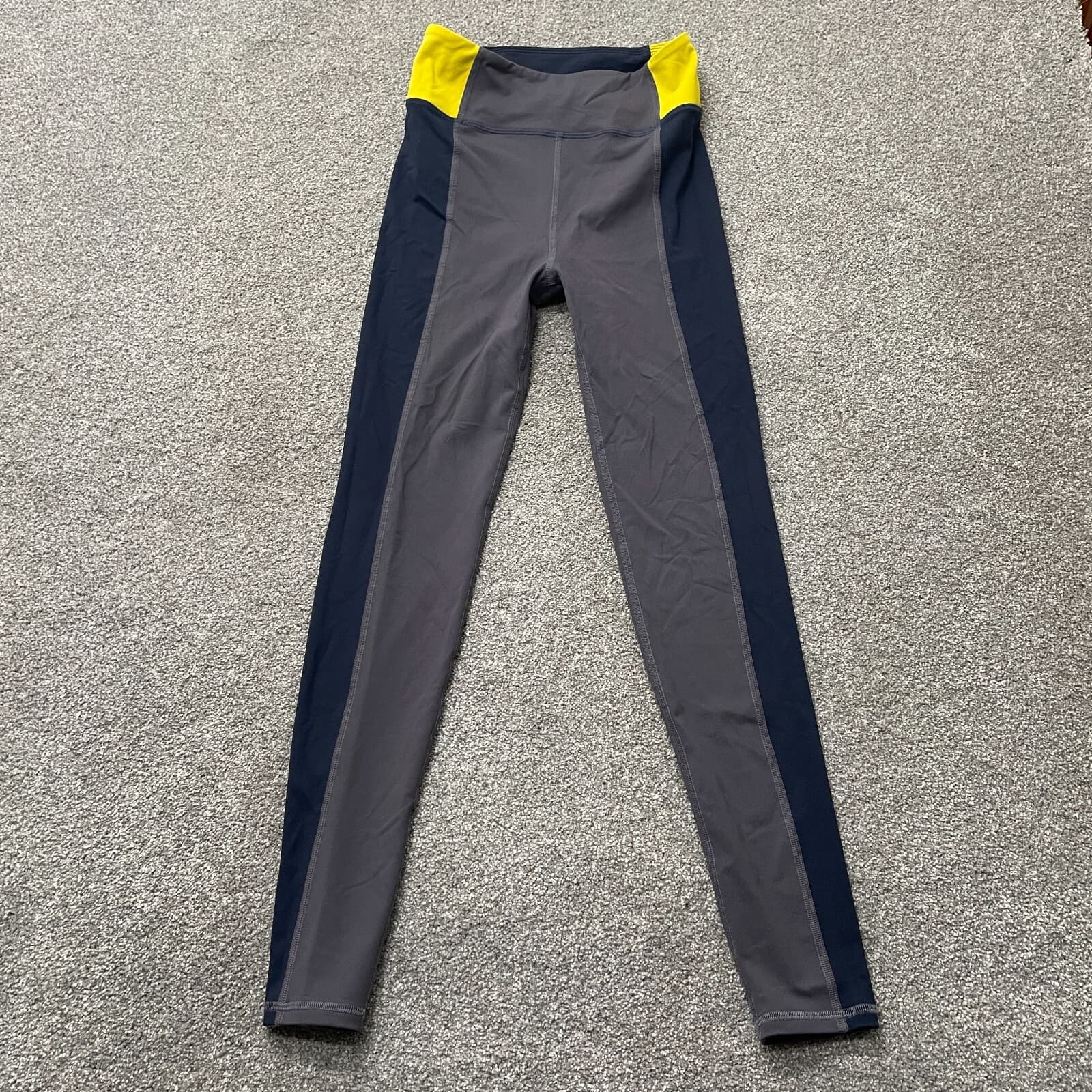 Boden Leggings Adult 4 Blue Gray Active Running Yoga Tight High Rise Ladies