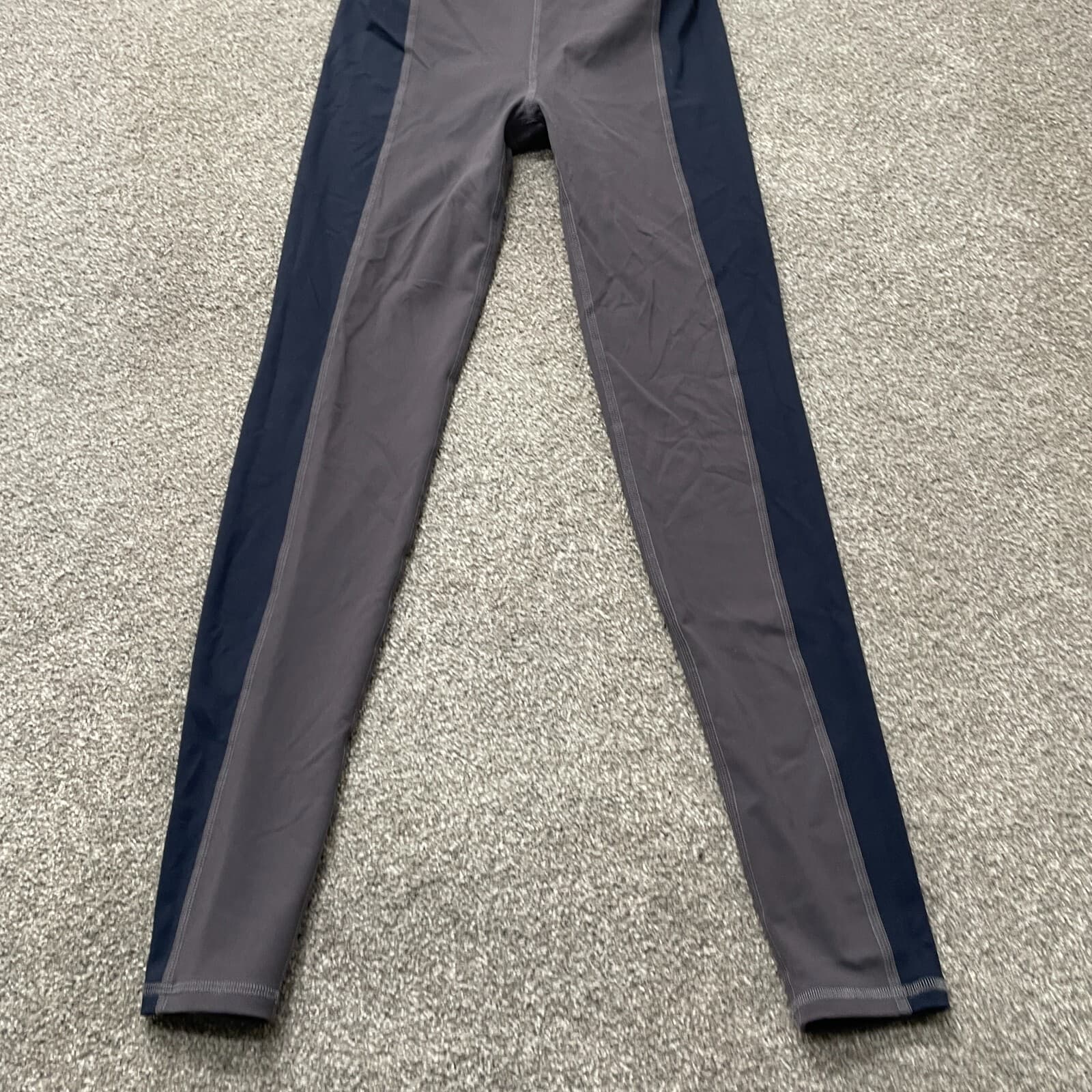 Boden Leggings Adult 4 Blue Gray Active Running Yoga Tight High Rise Ladies - Thumbnail 3