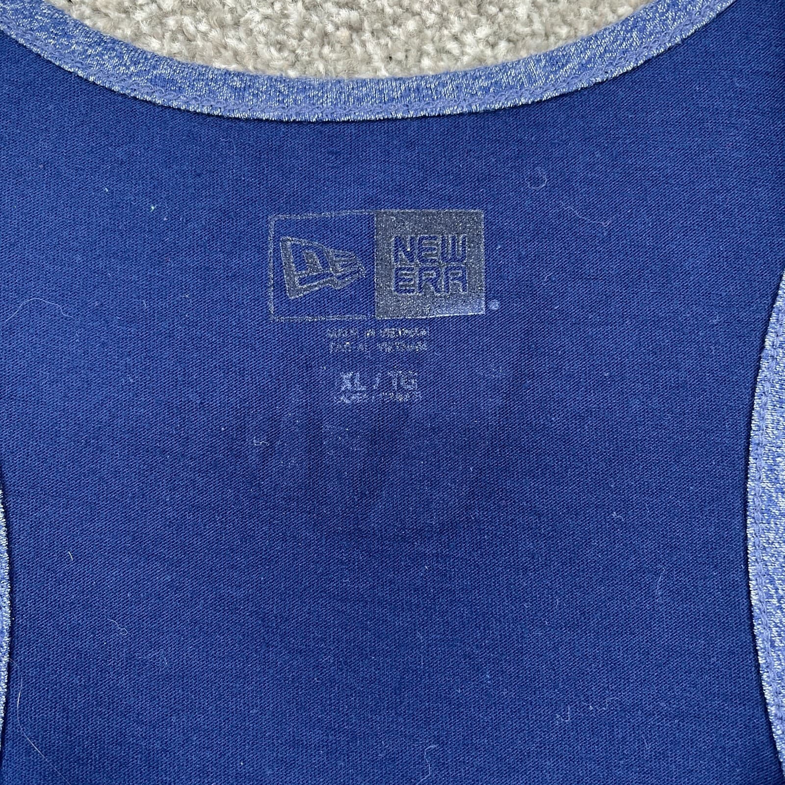 New Era Shirt Adult Extra Large Blue Tank Top Casual Activewear Ladies - Thumbnail 11