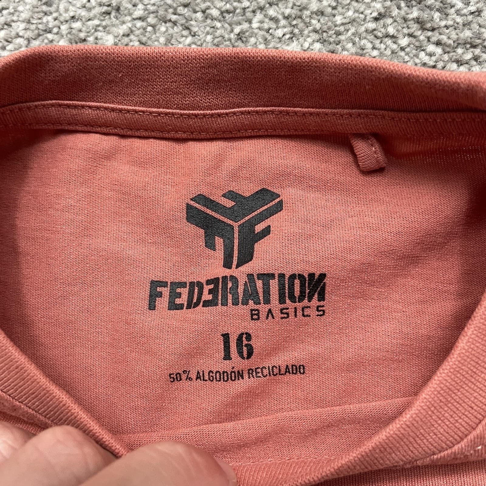 Federation Basics Shirt Mens Small SK8 4 Ever Skateboarding Graphic Tee - Thumbnail 3