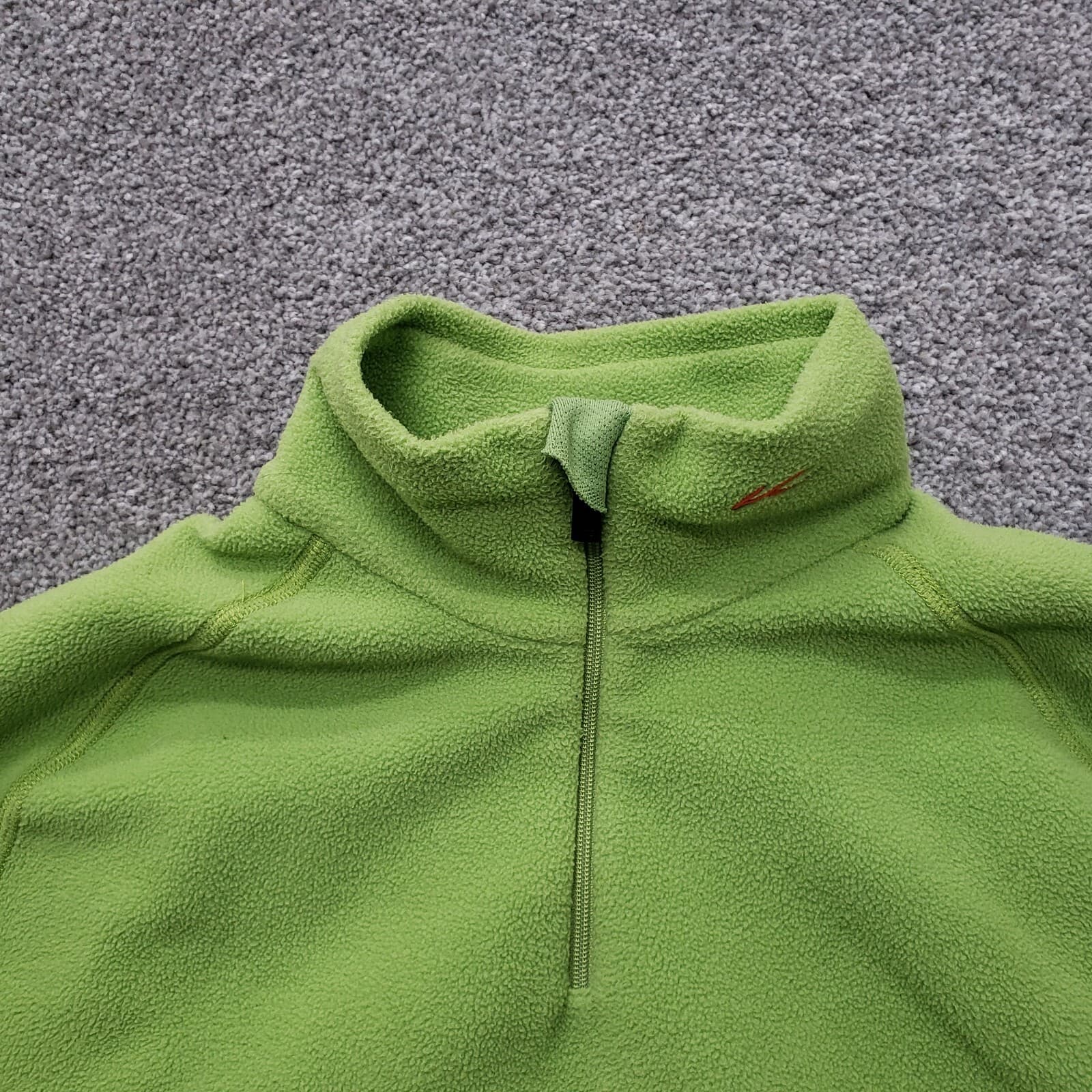 KJUS Sweater Adult Small Green Fleece Full Zip High Neck Casual Ladies - Thumbnail 2