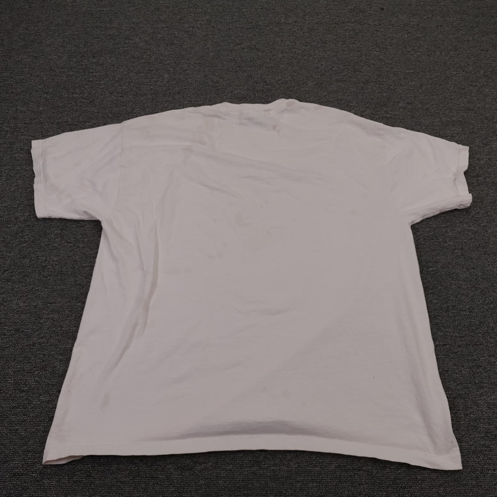 Vintage Jesus Shirt Mens XL White Jesus Saves USA Christian Graphic Tee Y2K - Thumbnail 9