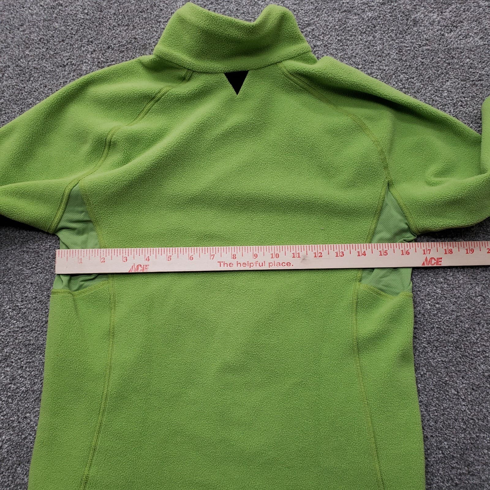 KJUS Sweater Adult Small Green Fleece Full Zip High Neck Casual Ladies - Thumbnail 6