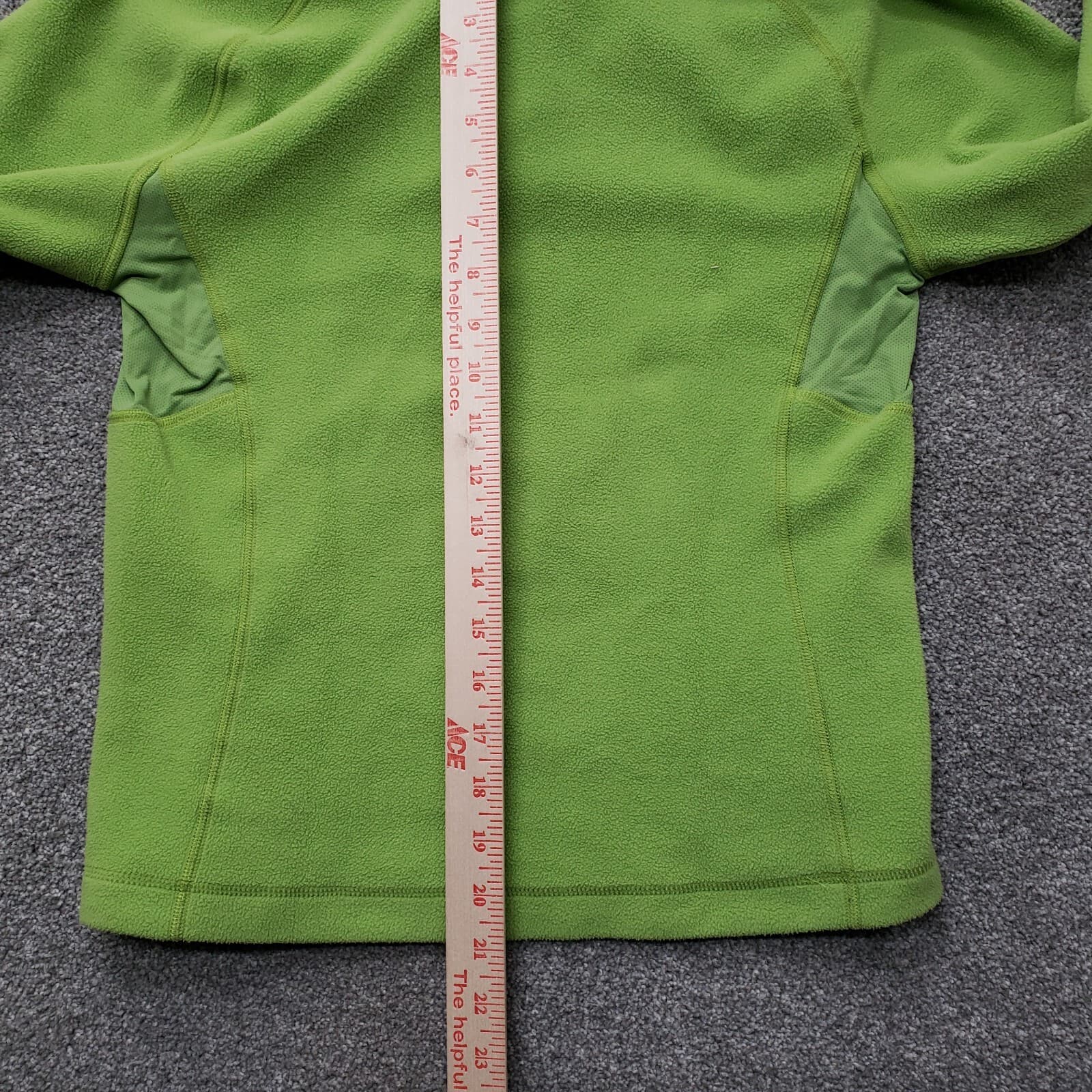 KJUS Sweater Adult Small Green Fleece Full Zip High Neck Casual Ladies - Thumbnail 7