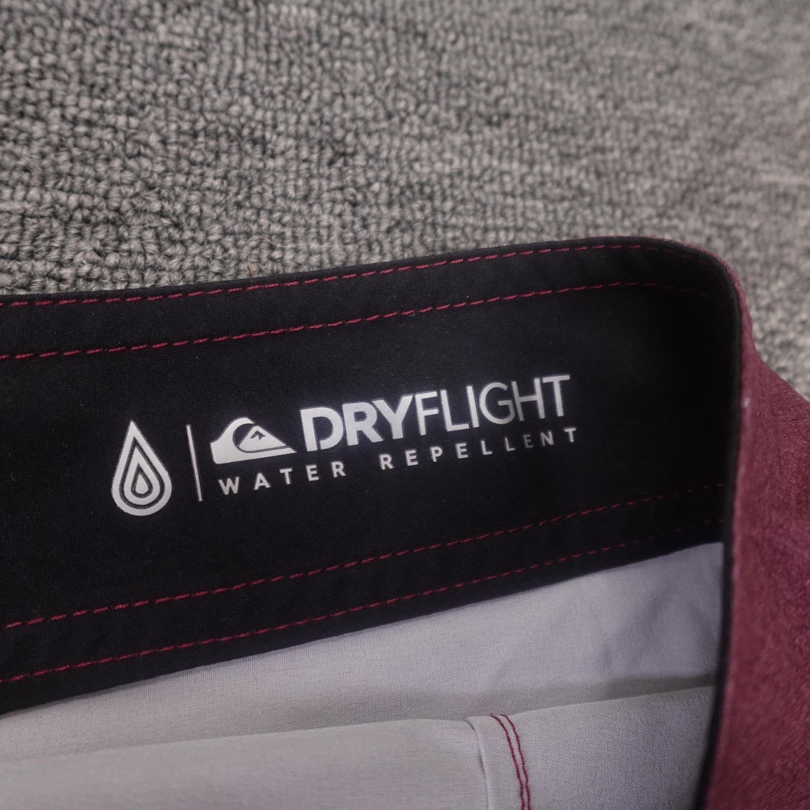 Quiksilver Board Shorts Mens 32 Blue Striped Highline DryFlight Swim Trunks - Thumbnail 5