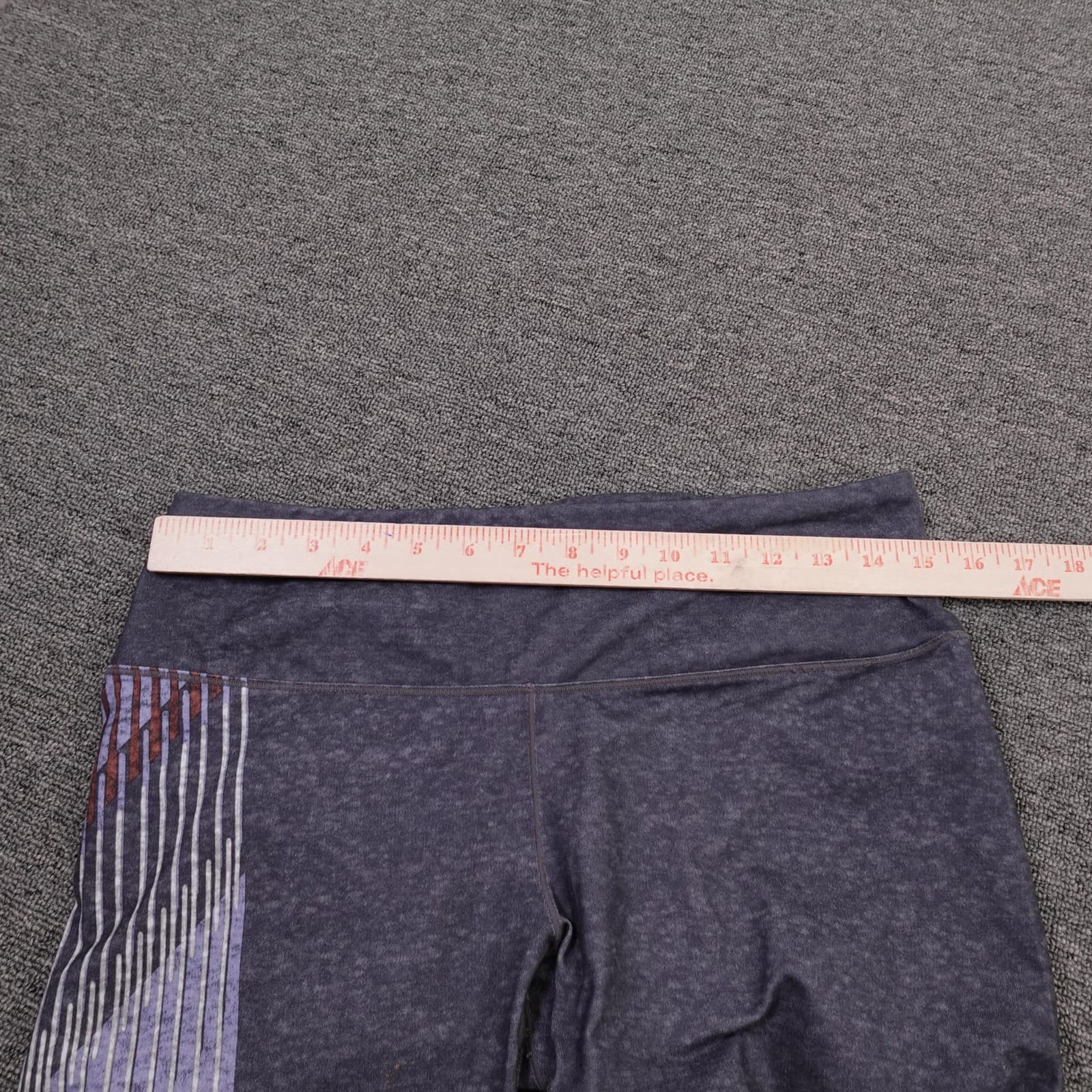Prana Leggings Womens Large Multicolor Geometric Ankle Knit Yoga Athletic - Thumbnail 7