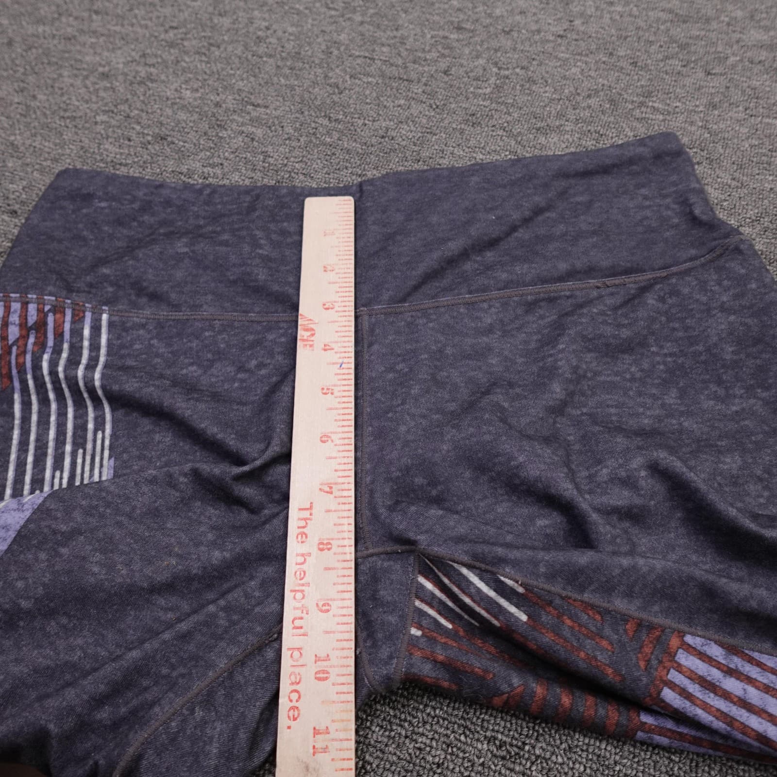 Prana Leggings Womens Large Multicolor Geometric Ankle Knit Yoga Athletic - Thumbnail 8