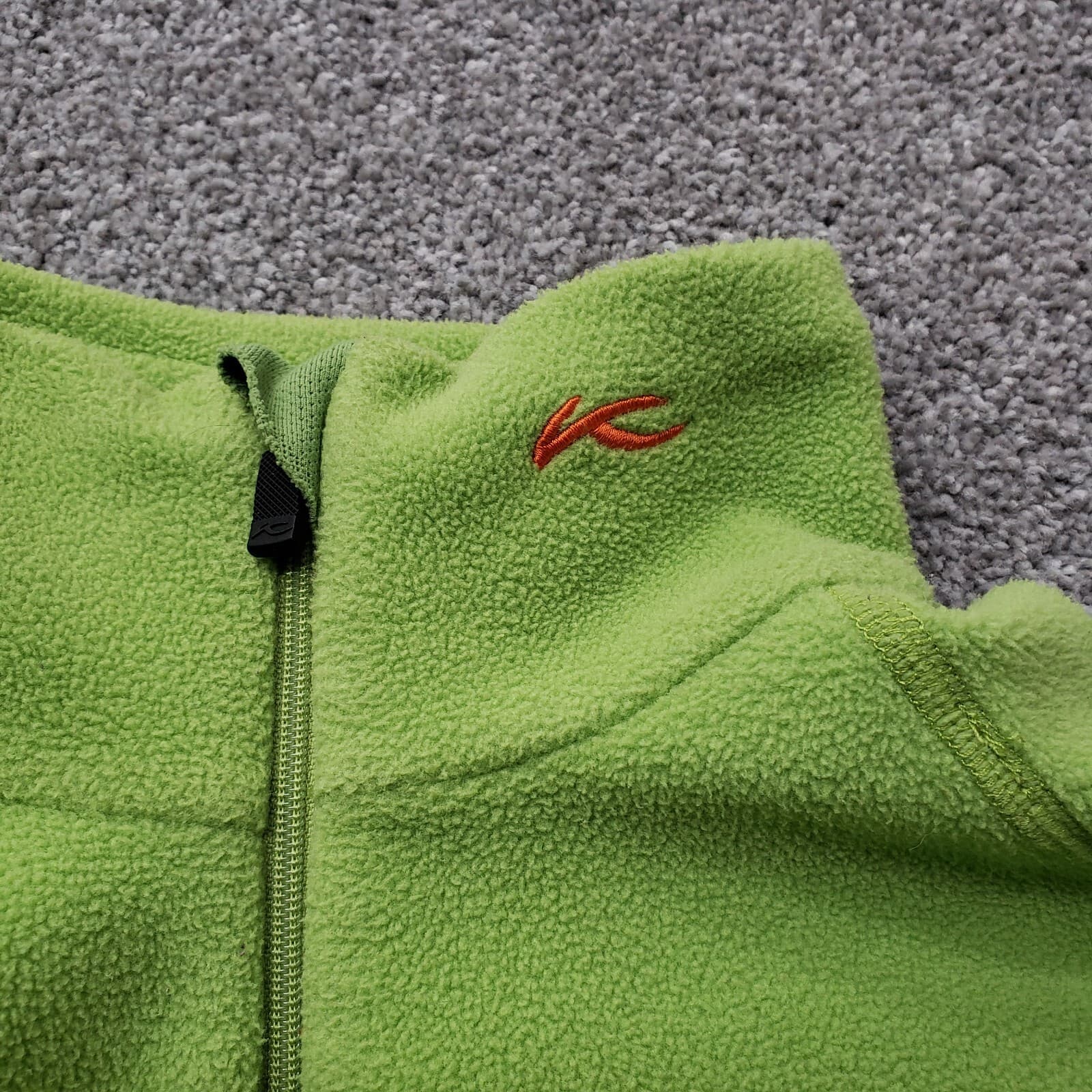 KJUS Sweater Adult Small Green Fleece Full Zip High Neck Casual Ladies - Thumbnail 11