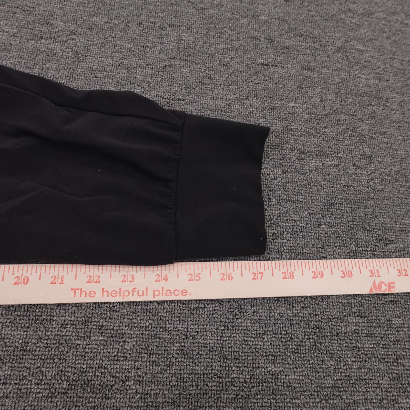Athleta Jogger Pants Womens M Black Salutation Powervita High Rise Yoga Travel - Thumbnail 8