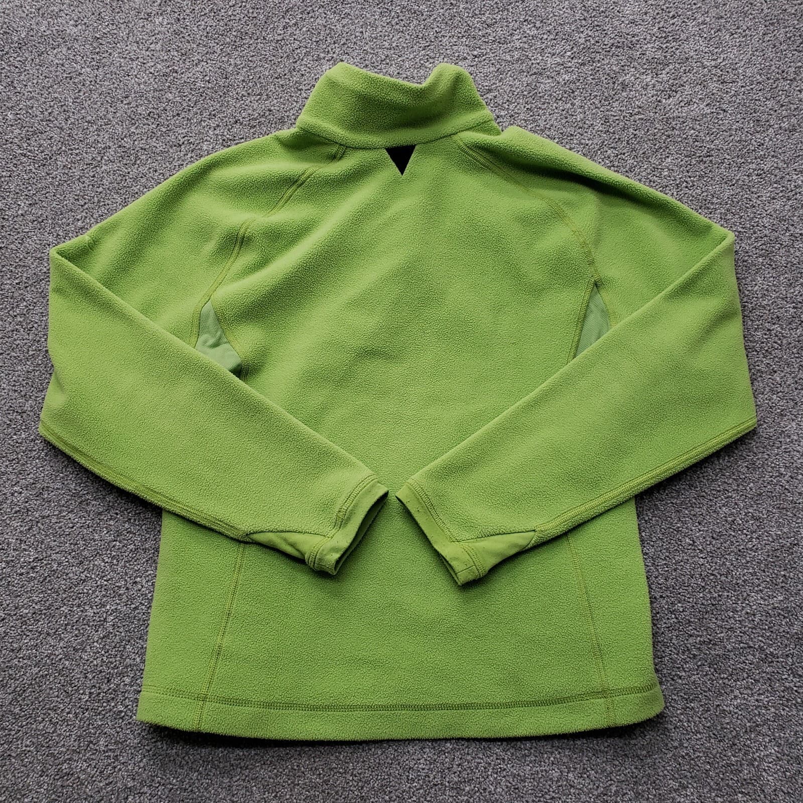 KJUS Sweater Adult Small Green Fleece Full Zip High Neck Casual Ladies - Thumbnail 5