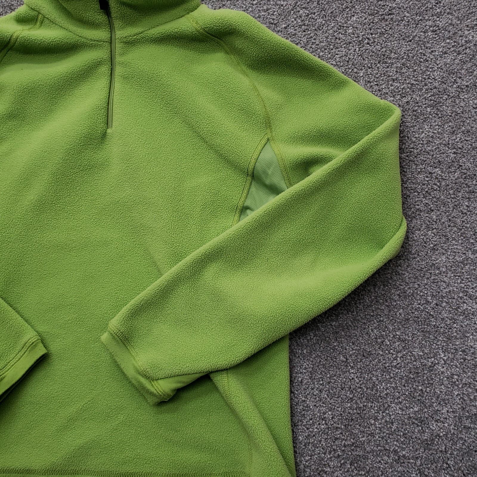 KJUS Sweater Adult Small Green Fleece Full Zip High Neck Casual Ladies - Thumbnail 4