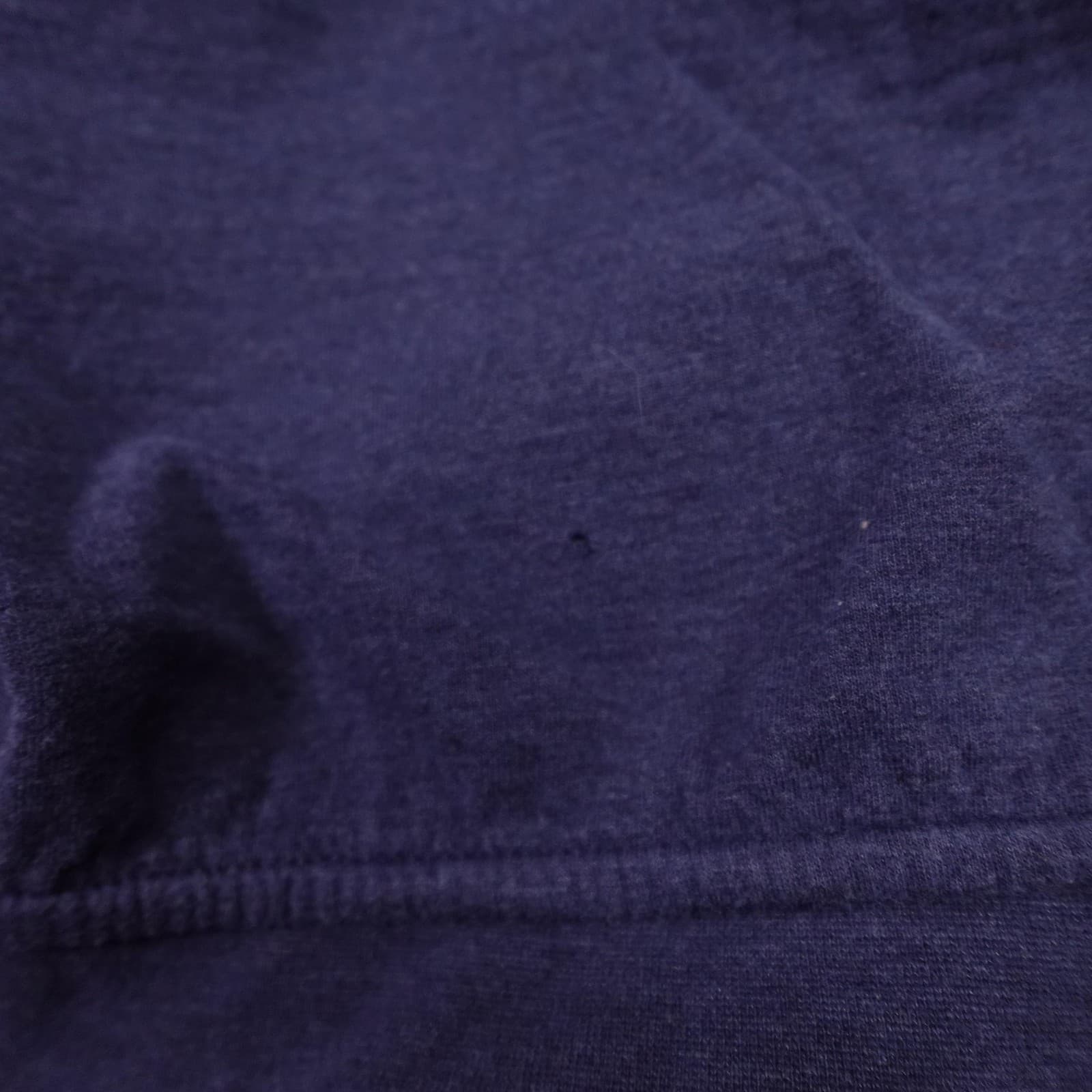 Polo Ralph Lauren Sweatshirt Mens Large Blue Bomber Fleece Mock Neck Jacket - Thumbnail 6