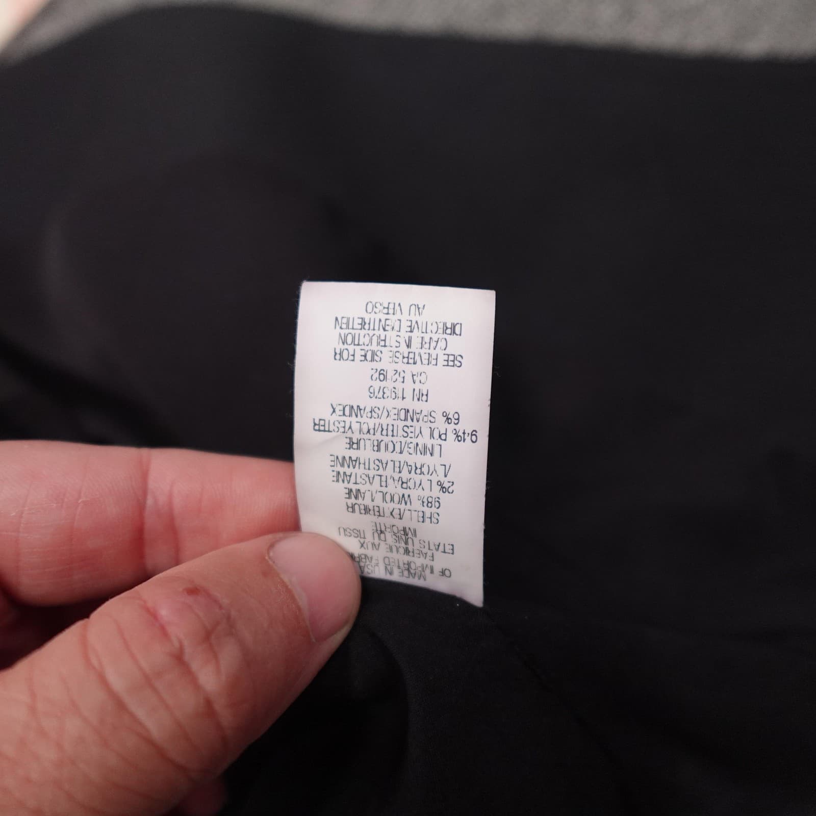 Helmut Lang Blazer Womens 2 Black Tuxedo Open Front Lined Tailored Jacket Formal - Thumbnail 9