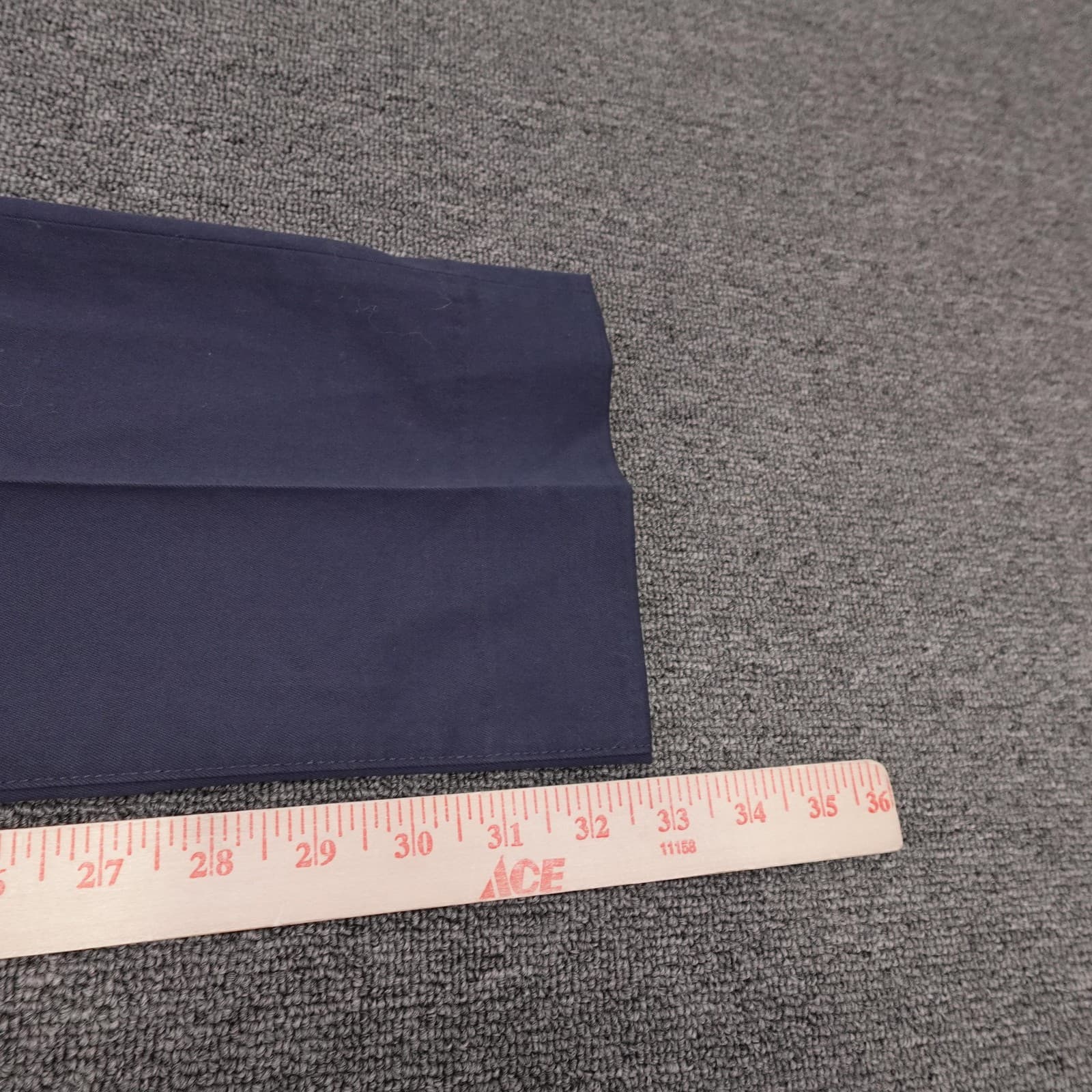 Bonobos Monday Pants Mens 33x34 Blue Slim Fit Chino Straight Leg Casual Workwear - Thumbnail 8