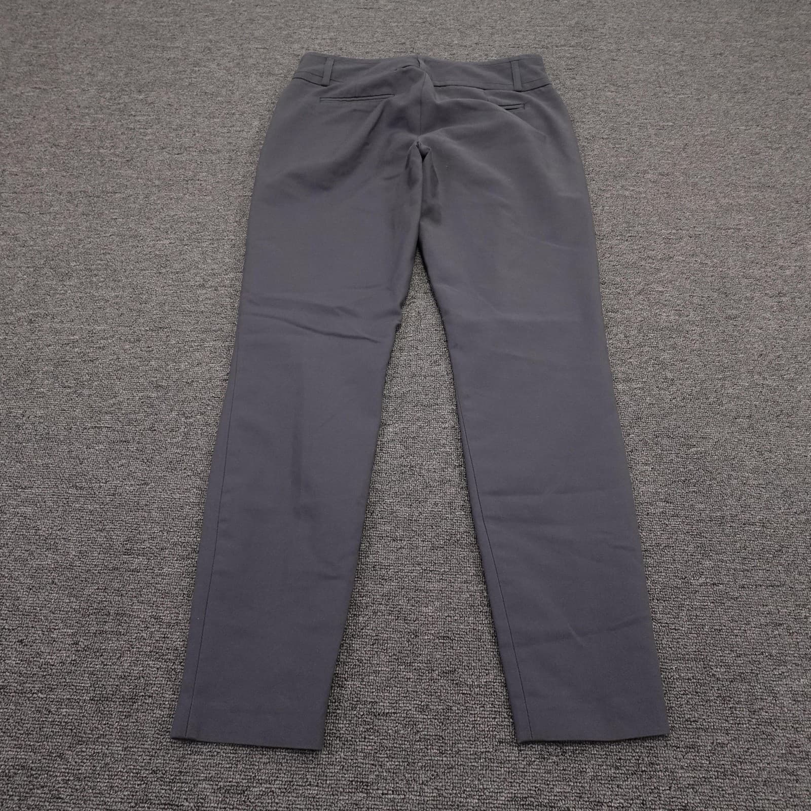 Ivanka Trump Dress Pants Womens 4 Gray Mid Rise Straight Leg Stretch Workwear - Thumbnail 5