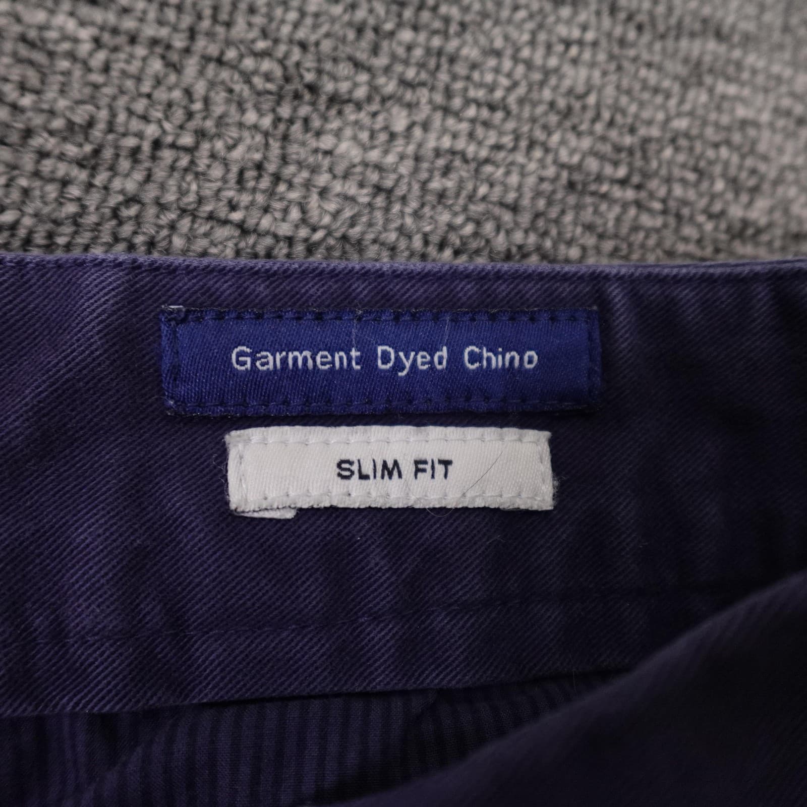 Peter Manning New York Pants Mens 30x27 Purple Slim Fit Chino Garment Dyed - Thumbnail 4