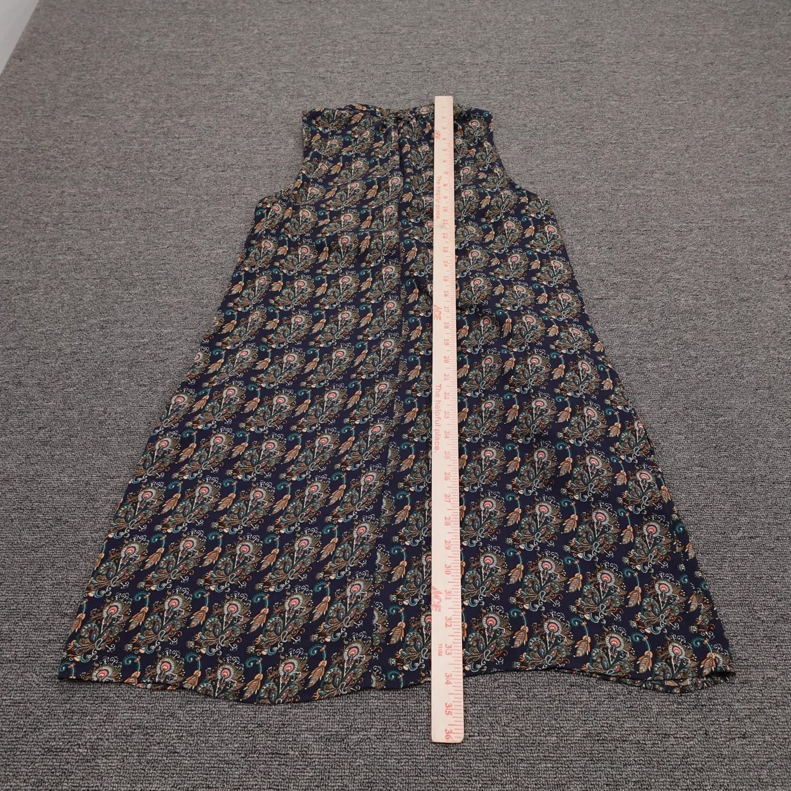 Daniel Rainn Dress Womens Small Blue Floral Tank Sleeveless Lined Short Casual - Thumbnail 6