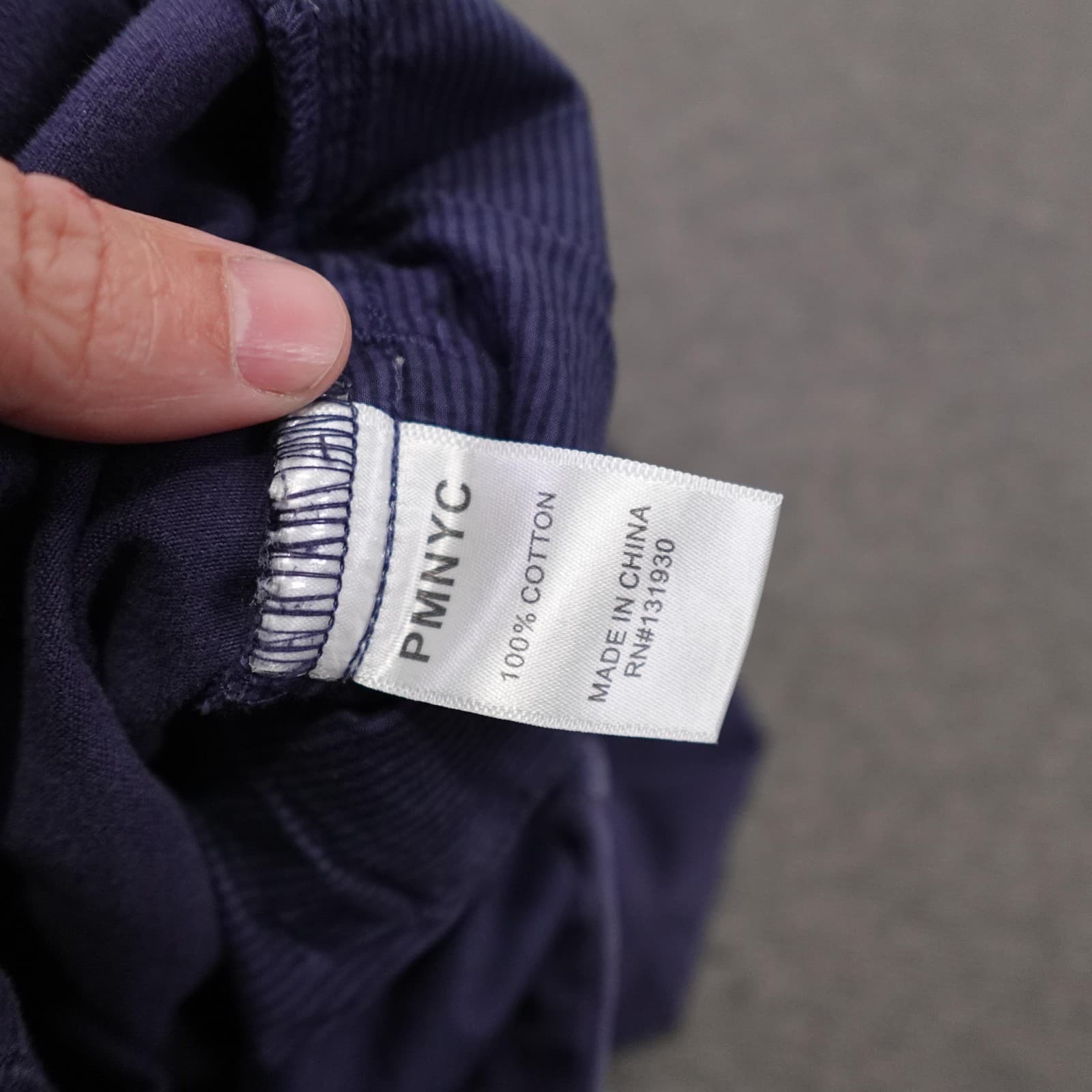 Peter Manning New York Pants Mens 30x27 Purple Slim Fit Chino Garment Dyed - Thumbnail 5