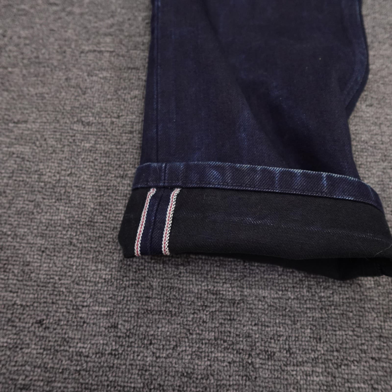 3sixteen ST-120X Jeans Mens 32x30 Blue Raw Selvedge Slim Tapered Denim Made USA - Thumbnail 4