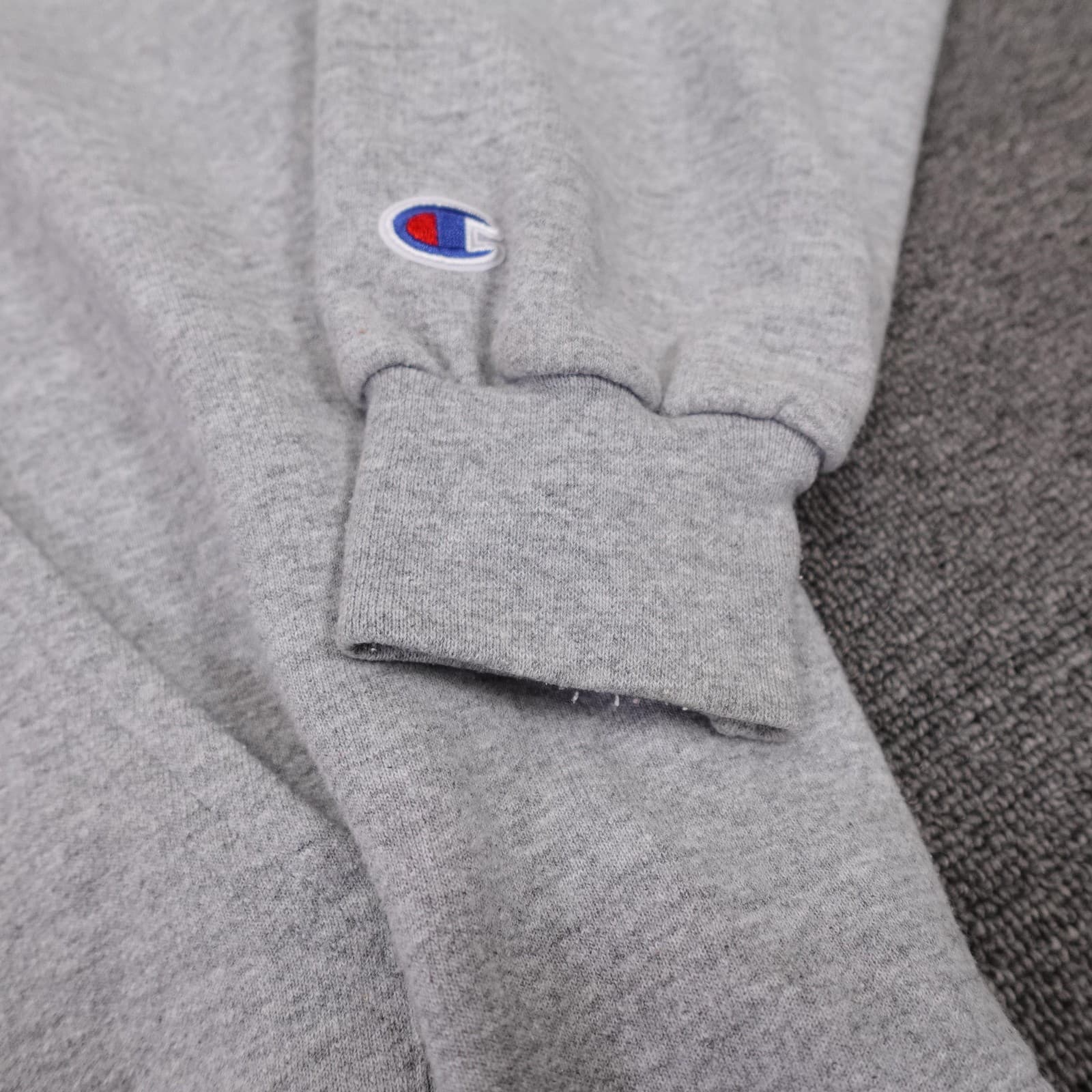 Penn Hoodie Mens Large Gray Champion Fleece Pullover University Logo Graphic - Thumbnail 2