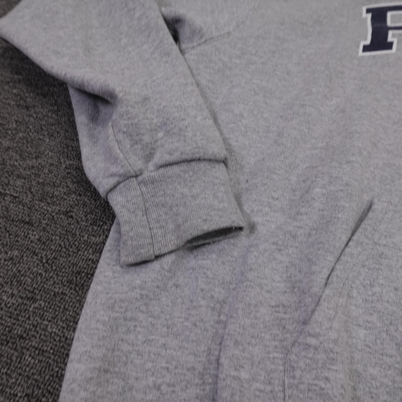 Penn Hoodie Mens Large Gray Champion Fleece Pullover University Logo Graphic - Thumbnail 3