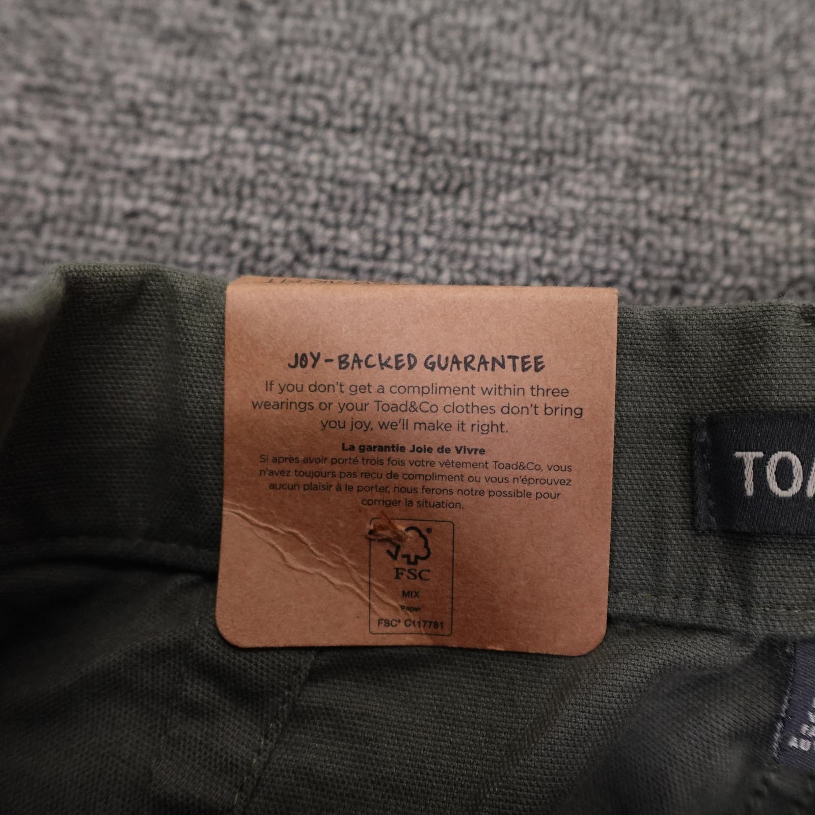 Toad&Co Pants 0 Green Organic Earthworks High Rise Hiking Stretch Outdoor - Thumbnail 6