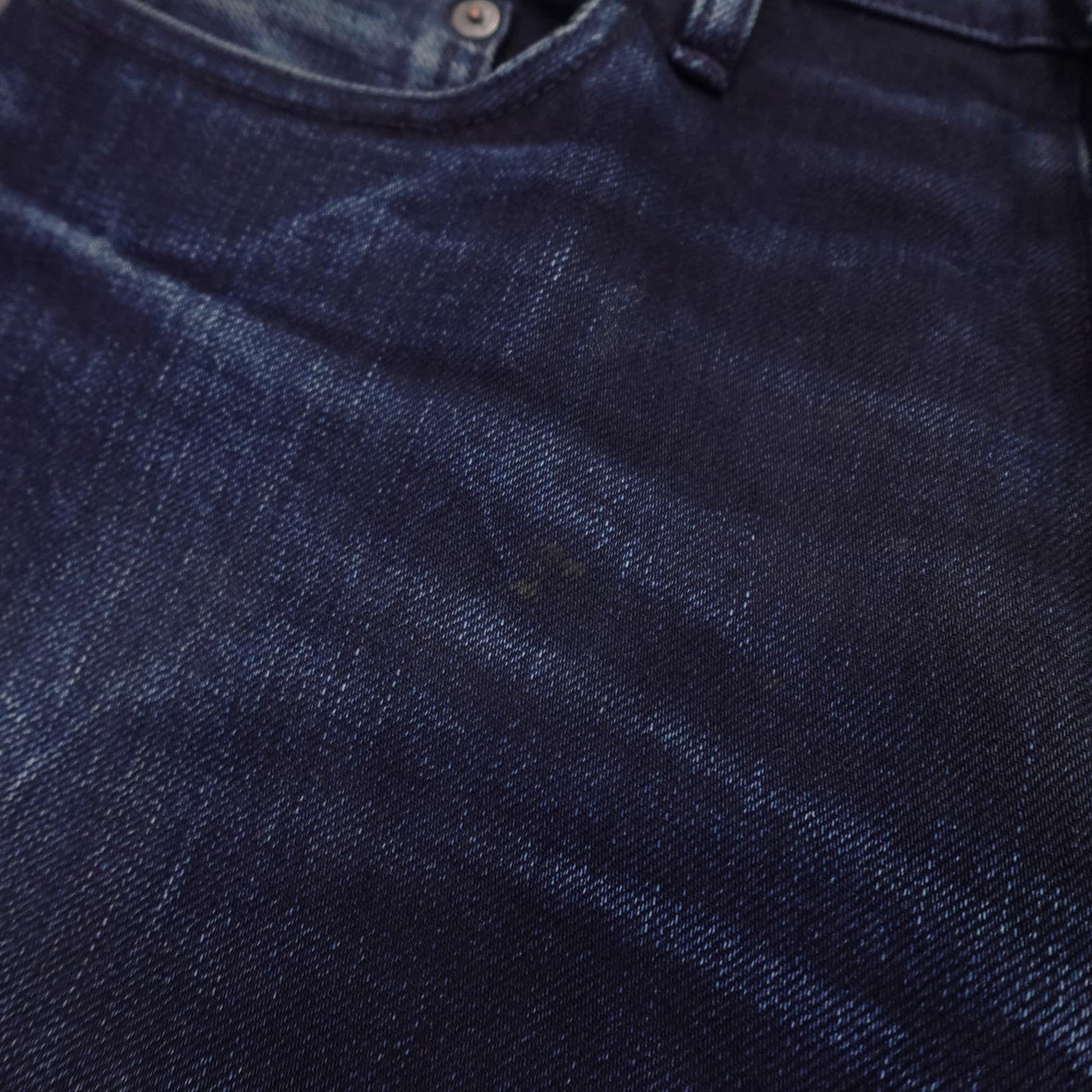 3sixteen ST-120X Jeans Mens 32x30 Blue Raw Selvedge Slim Tapered Denim Made USA - Thumbnail 7