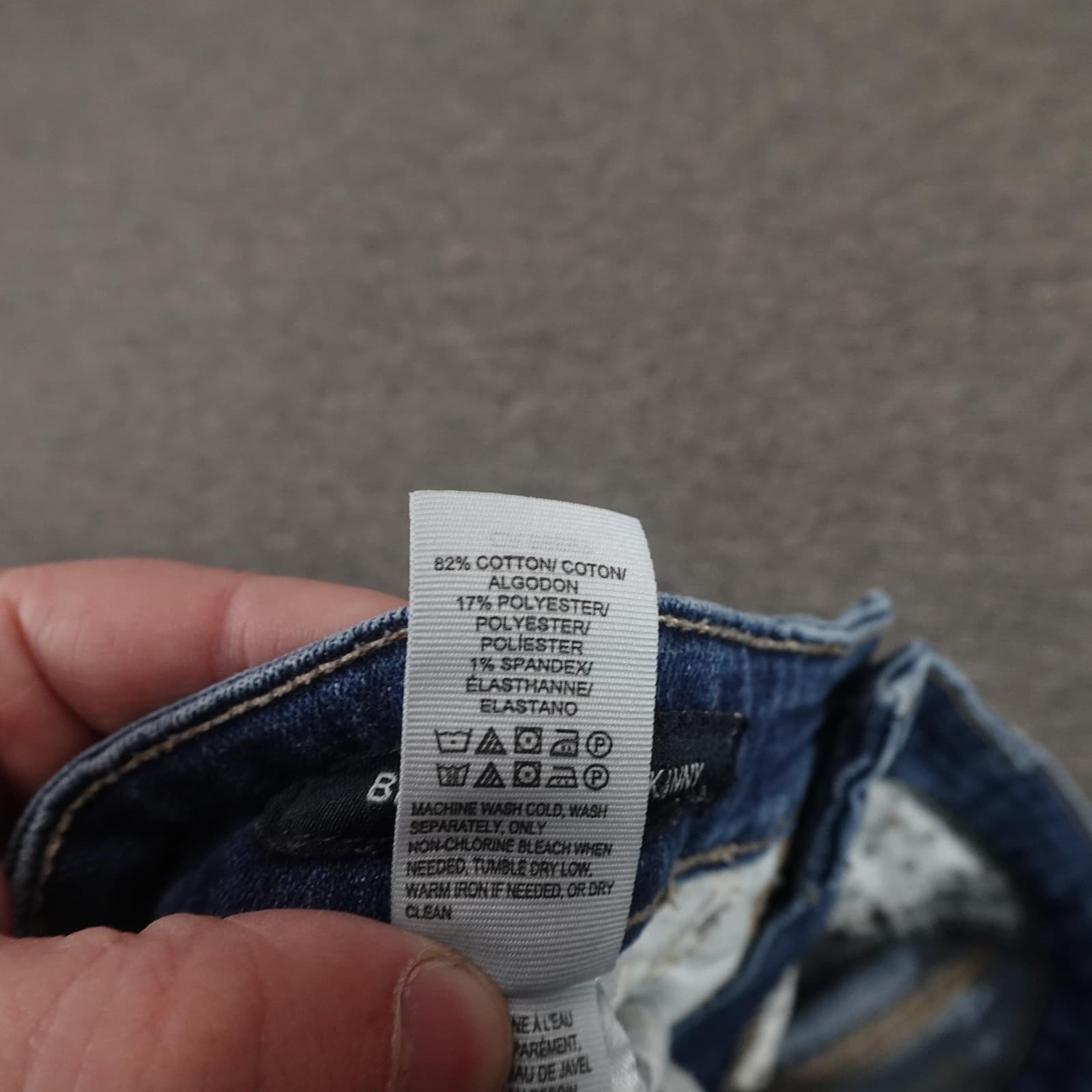 Lucky Brand Jeans Womens 4 27 Blue High Rise Skinny Bridgette Stretch Denim - Thumbnail 7