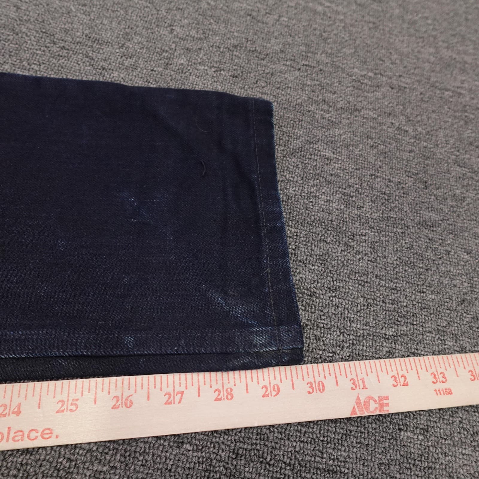 3sixteen ST-120X Jeans Mens 32x30 Blue Raw Selvedge Slim Tapered Denim Made USA - Thumbnail 18